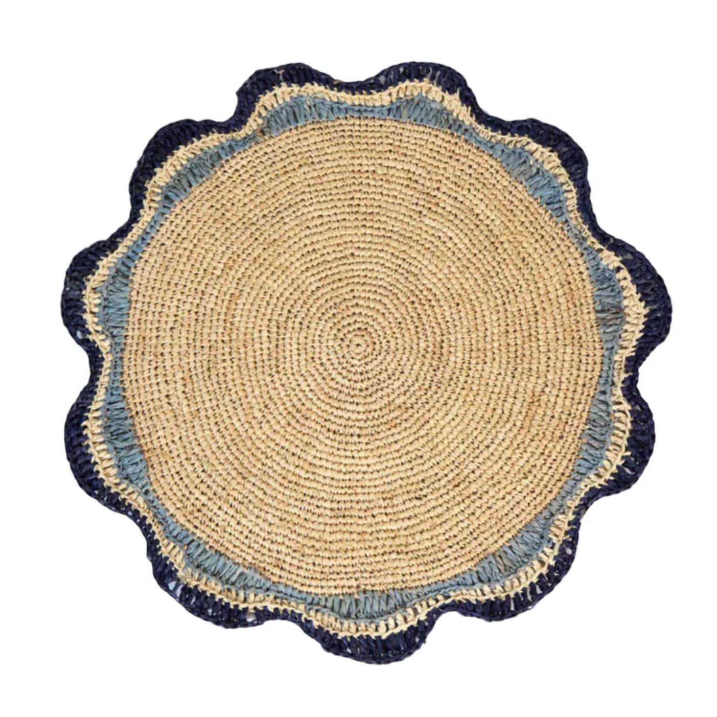 Set de table en raphia « Pinwheel » Garden Party, lot de 2, 4 et 6