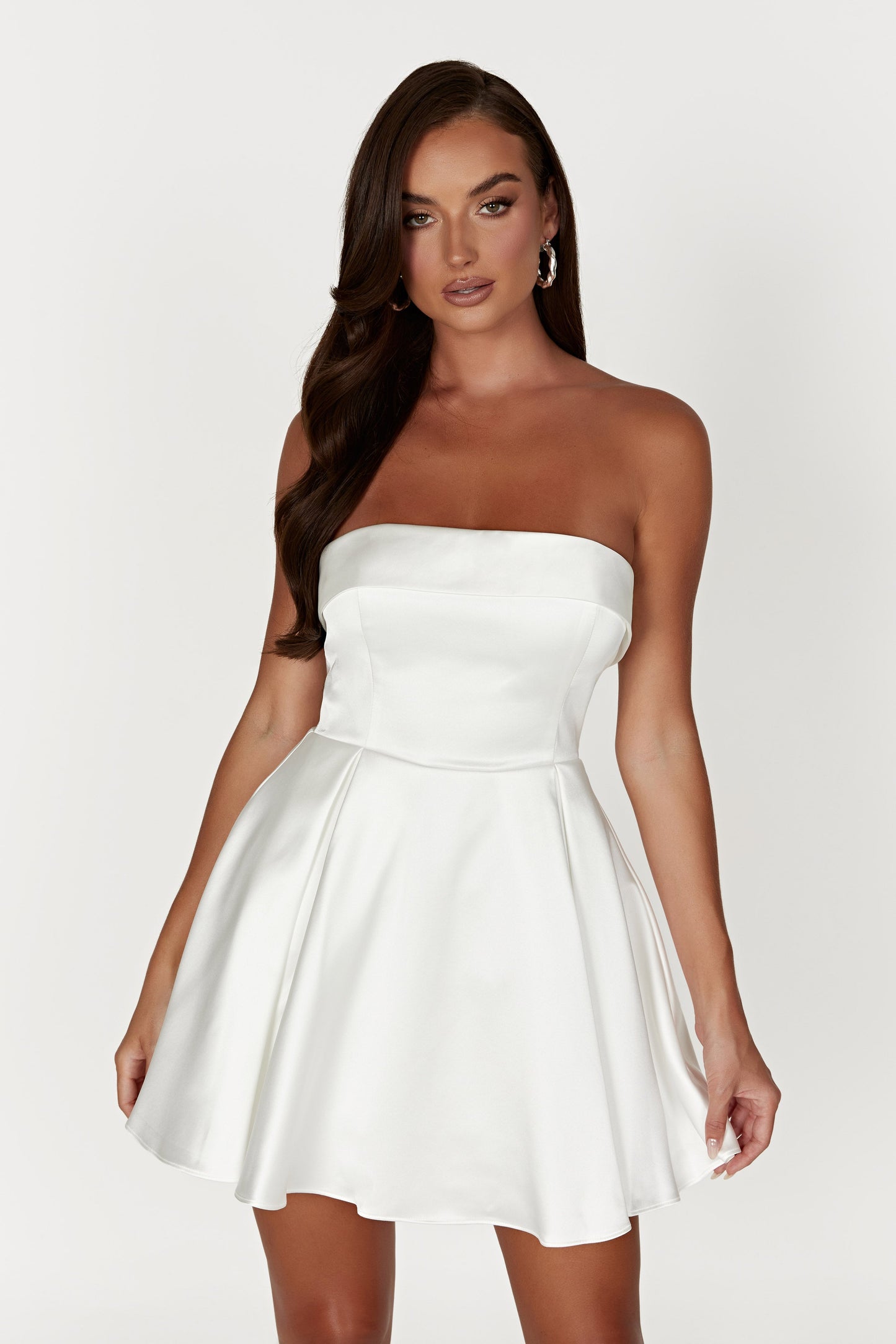 Robe mini Eileen - Blanche