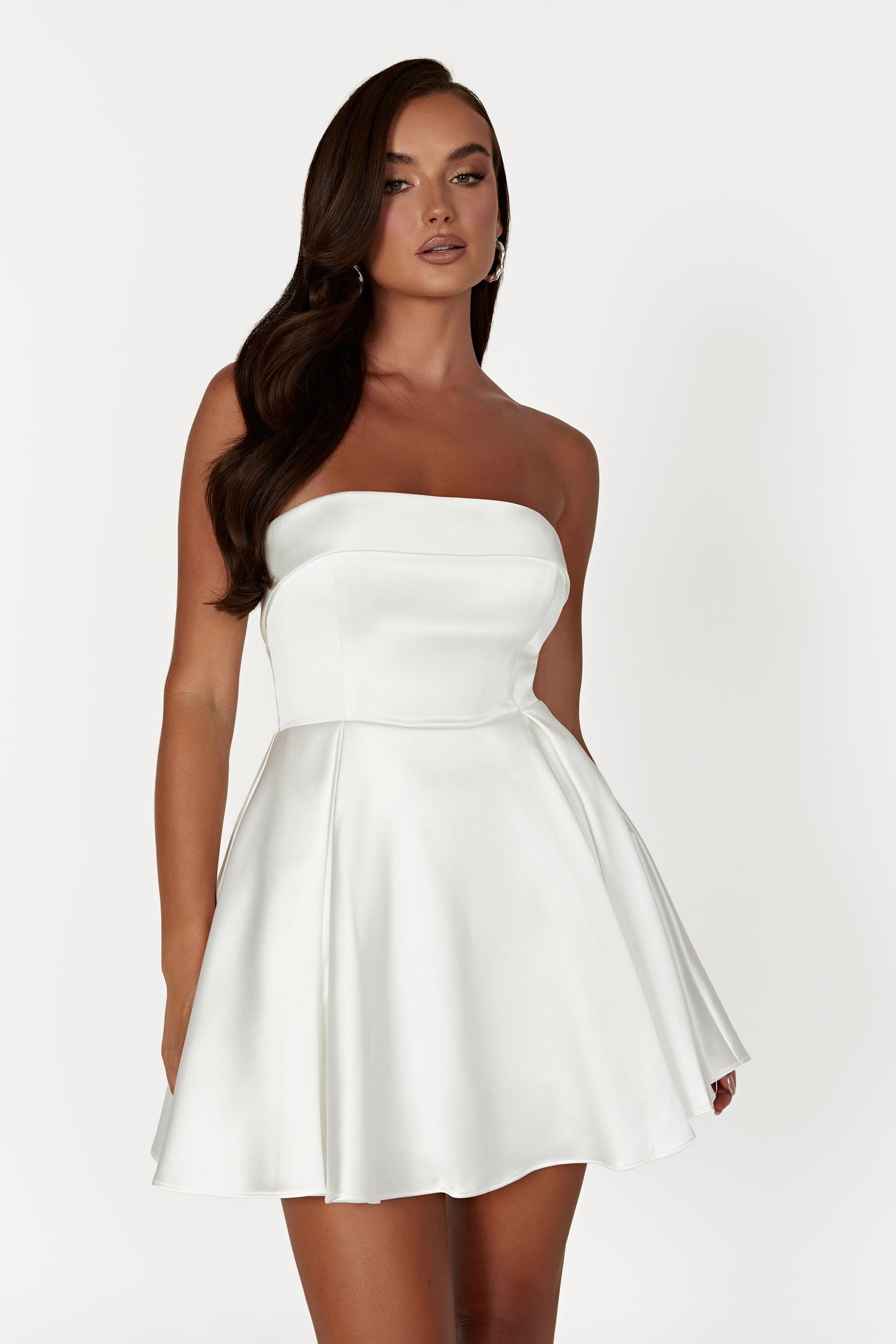 Robe mini Eileen - Blanche