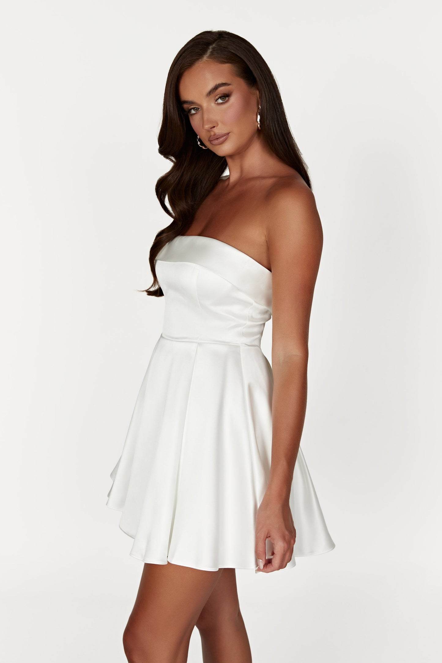 Robe mini Eileen - Blanche