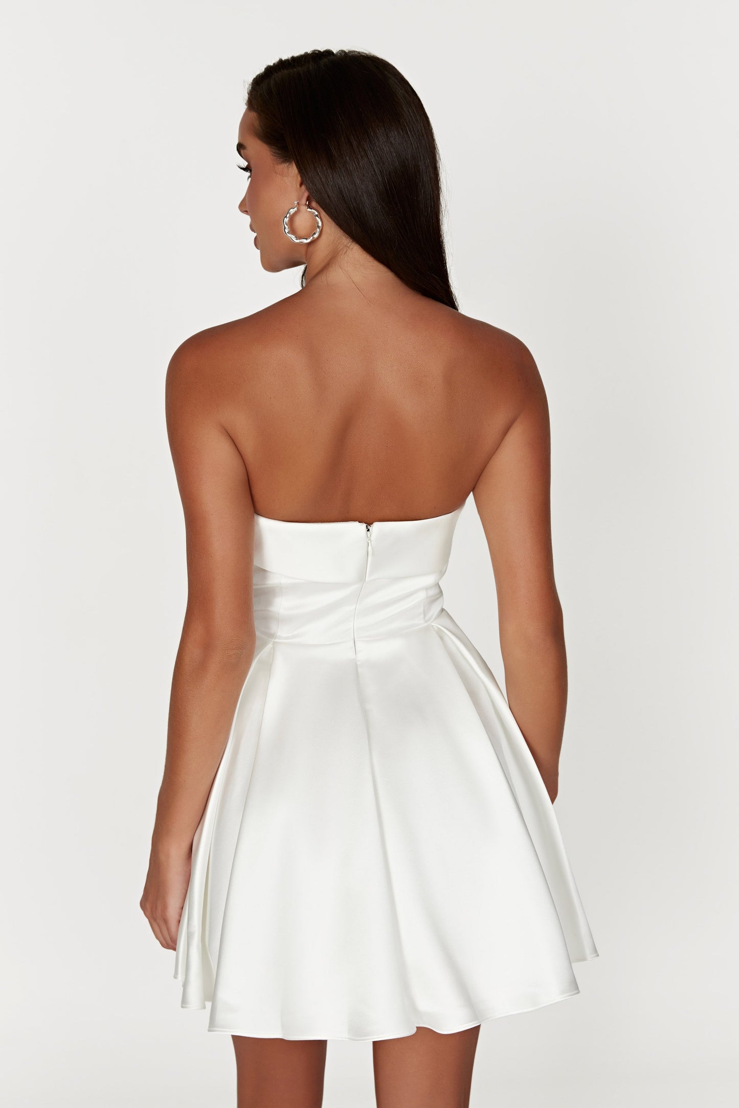 Robe mini Eileen - Blanche