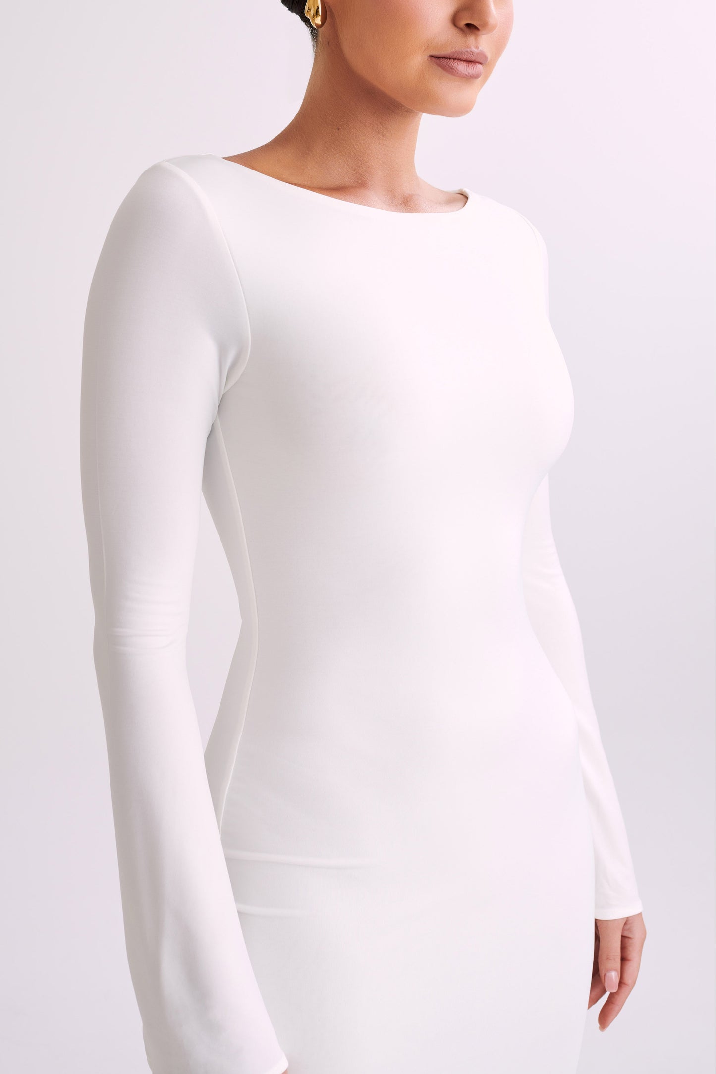 Robe Maxi Évasée Tarna - Ivoire