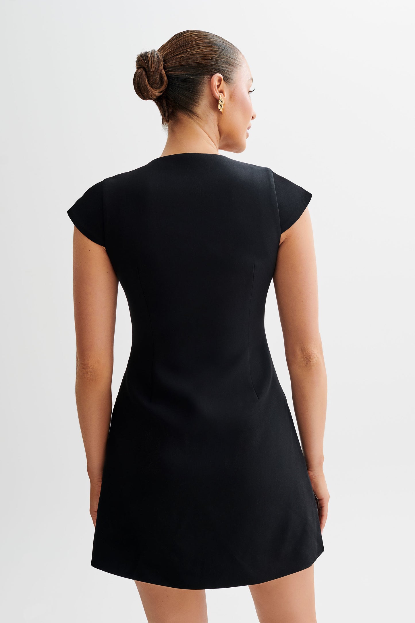 Robe-blazer sans manches Kiernan - Noir