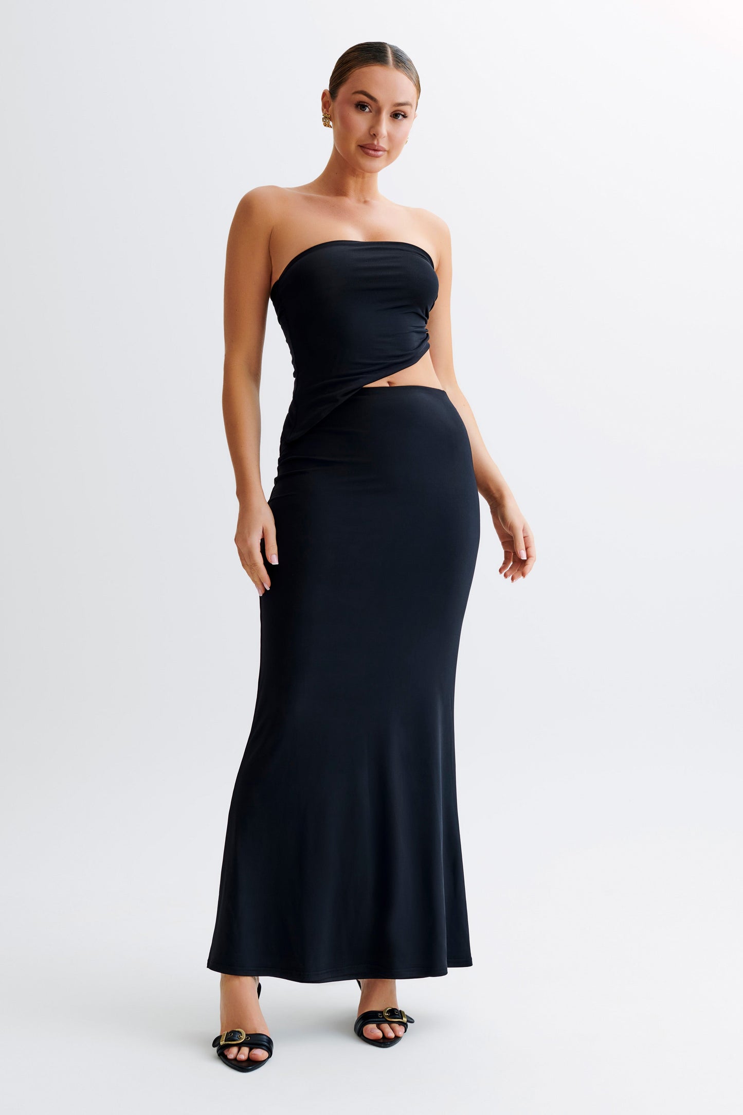 Top sans bretelles Donata Slinky - Noir