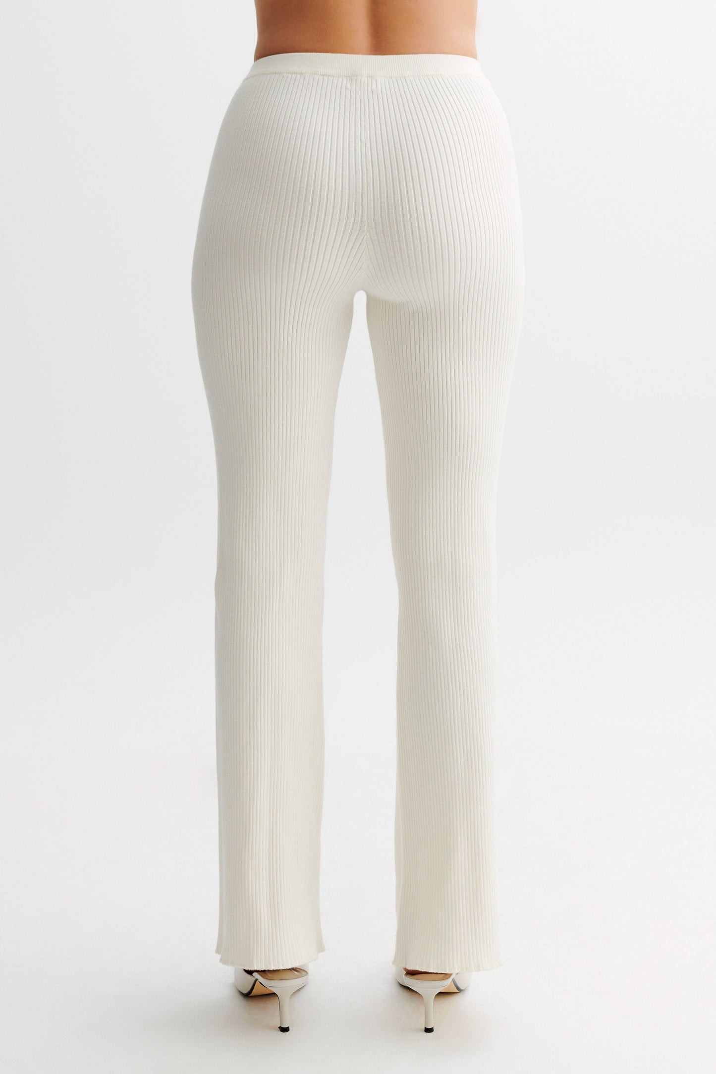 Pantalon en Tricot Calypso - Ivoire