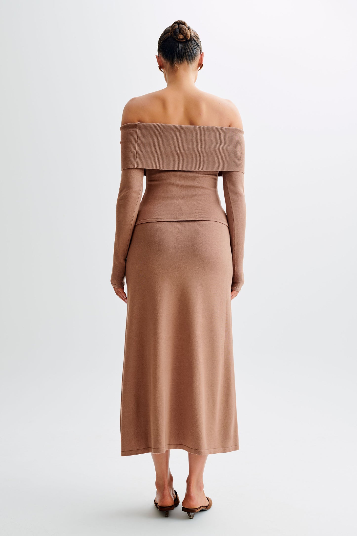Jupe Maxi Tricot A-Line Diedre - Pécane