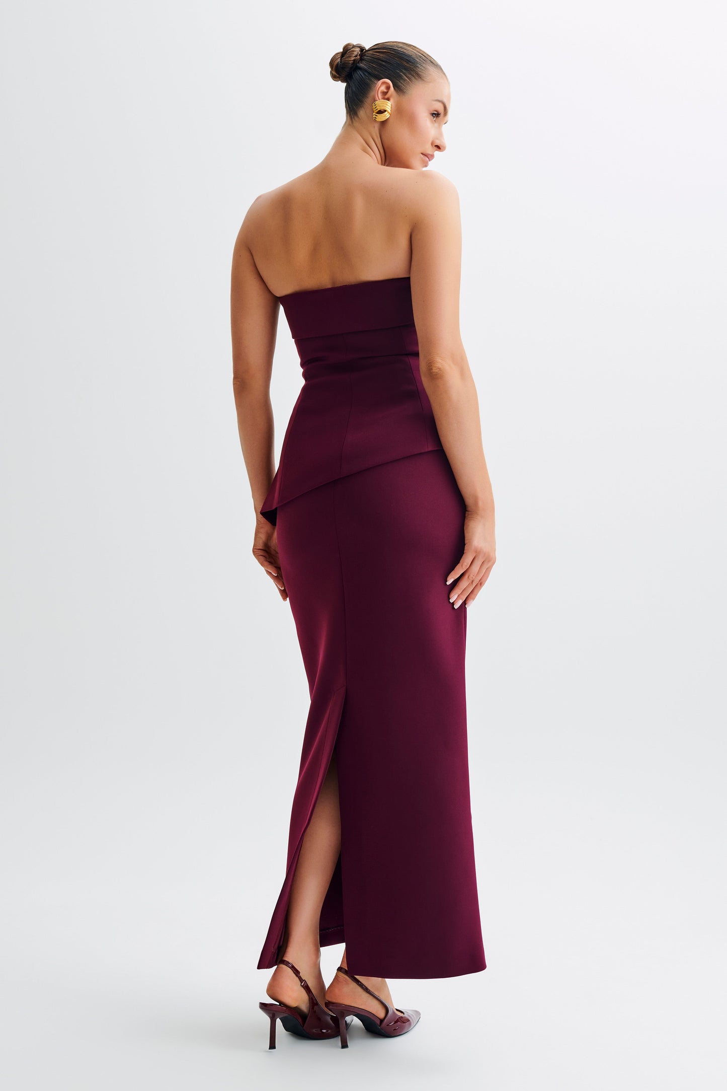Jupe Maxi Micah - Prune