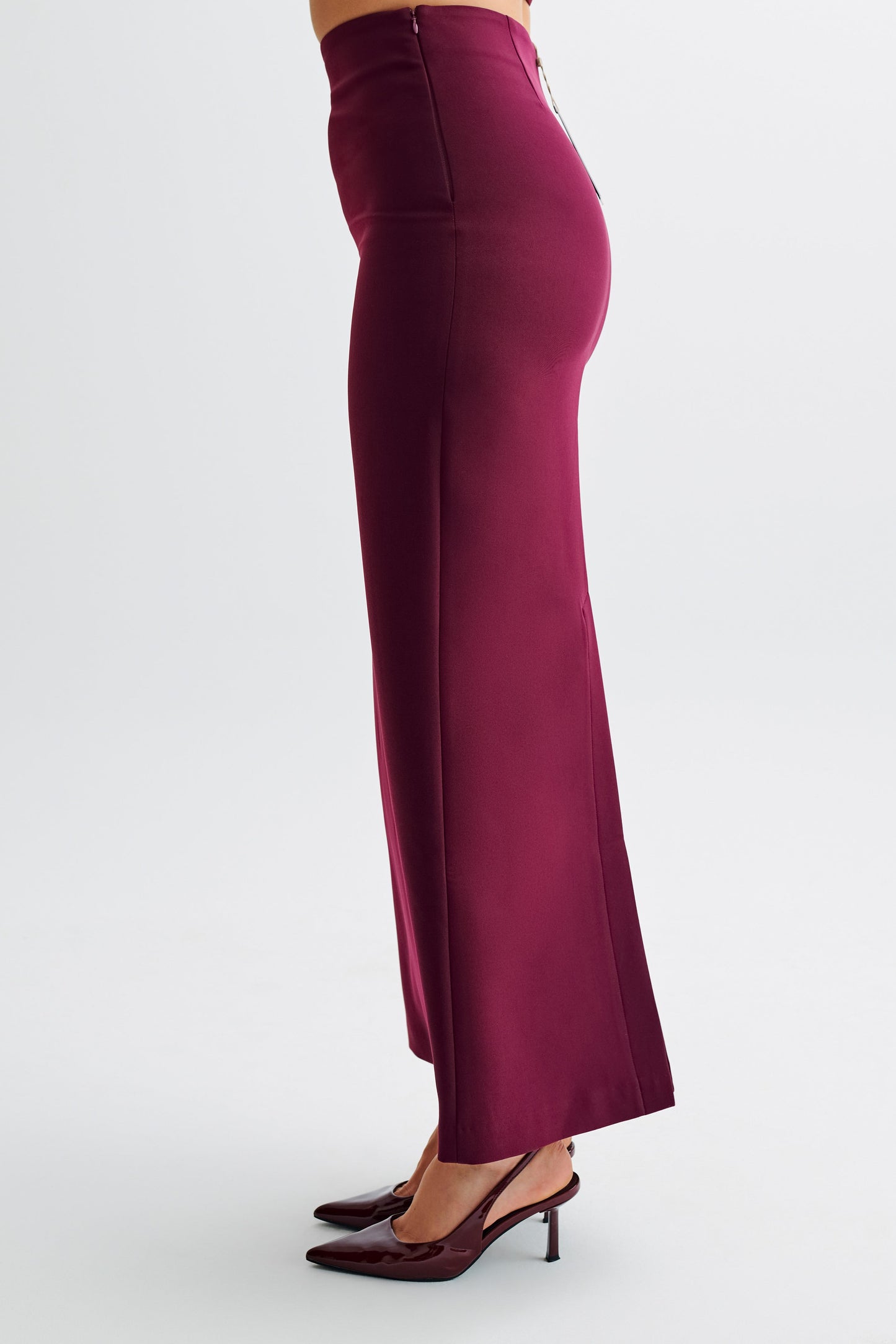 Jupe Maxi Micah - Prune