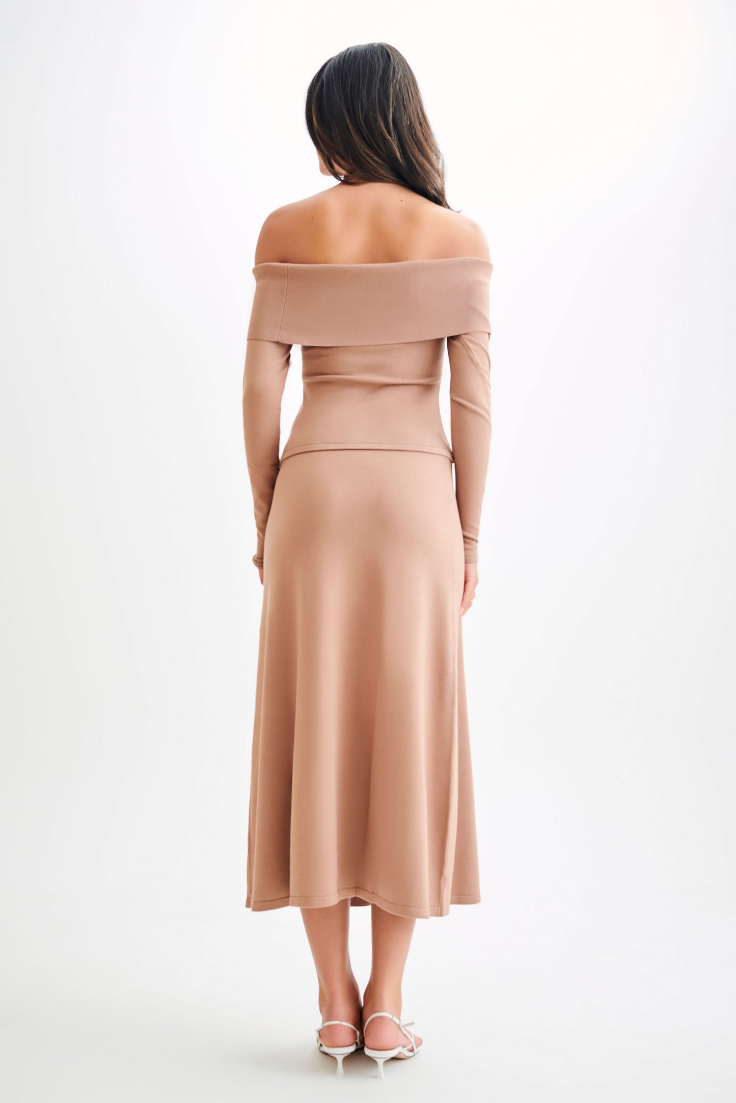 Jupe Maxi Tricot A-Line Diedre - Pécane