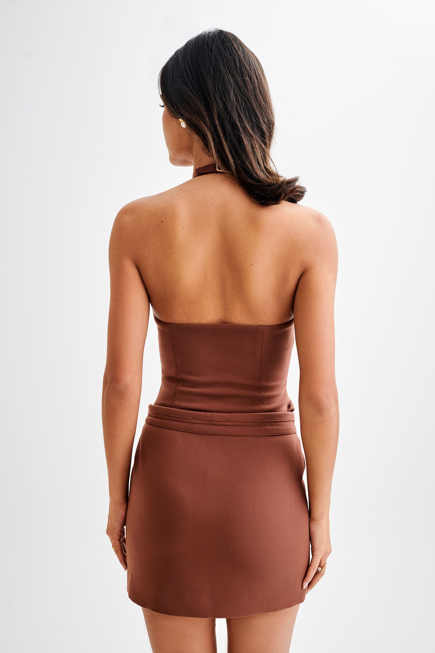 Halter Letitia avec boucle - Bois
