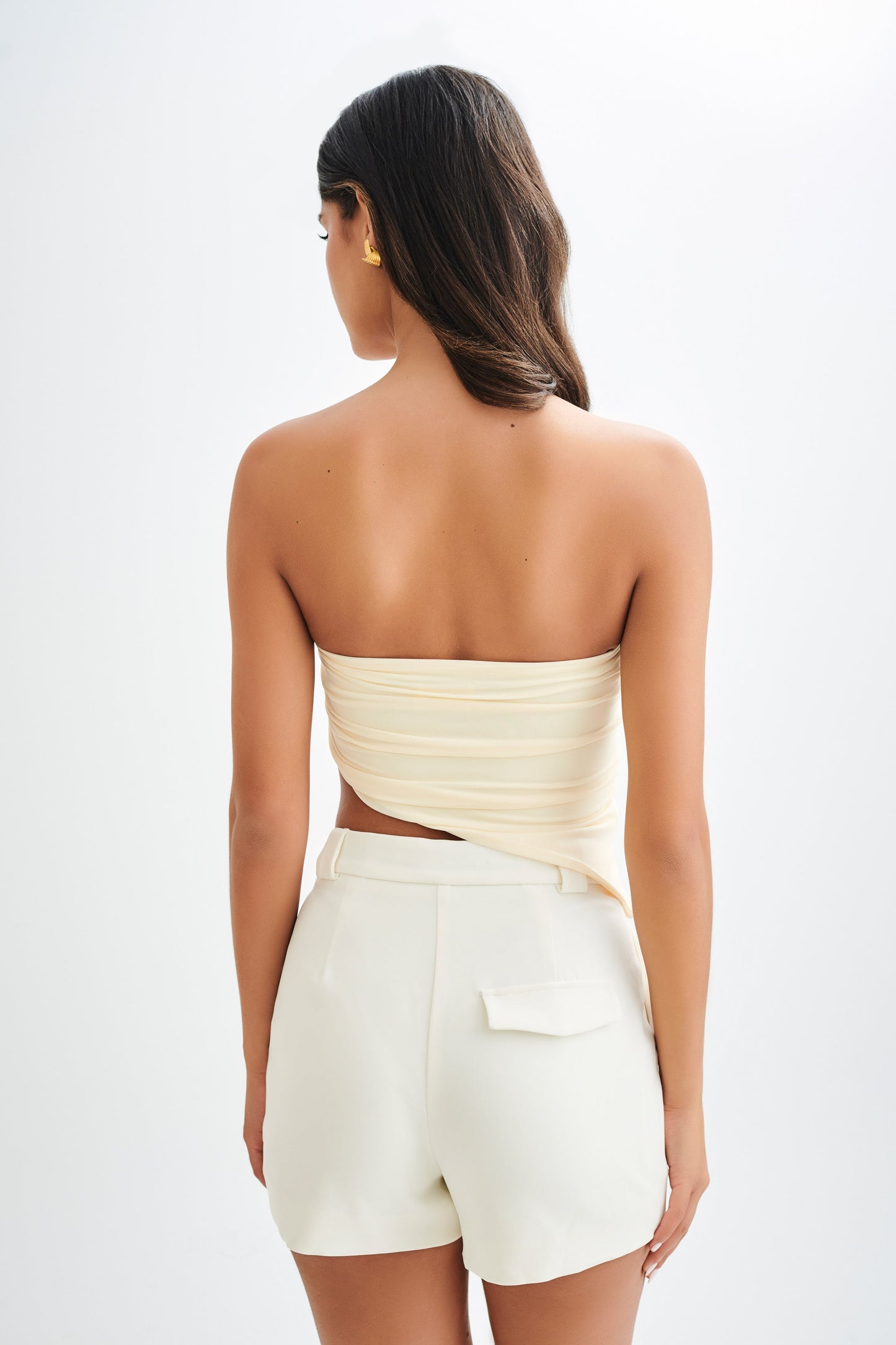 Top sans bretelles Donata Slinky - Sorbet au citron