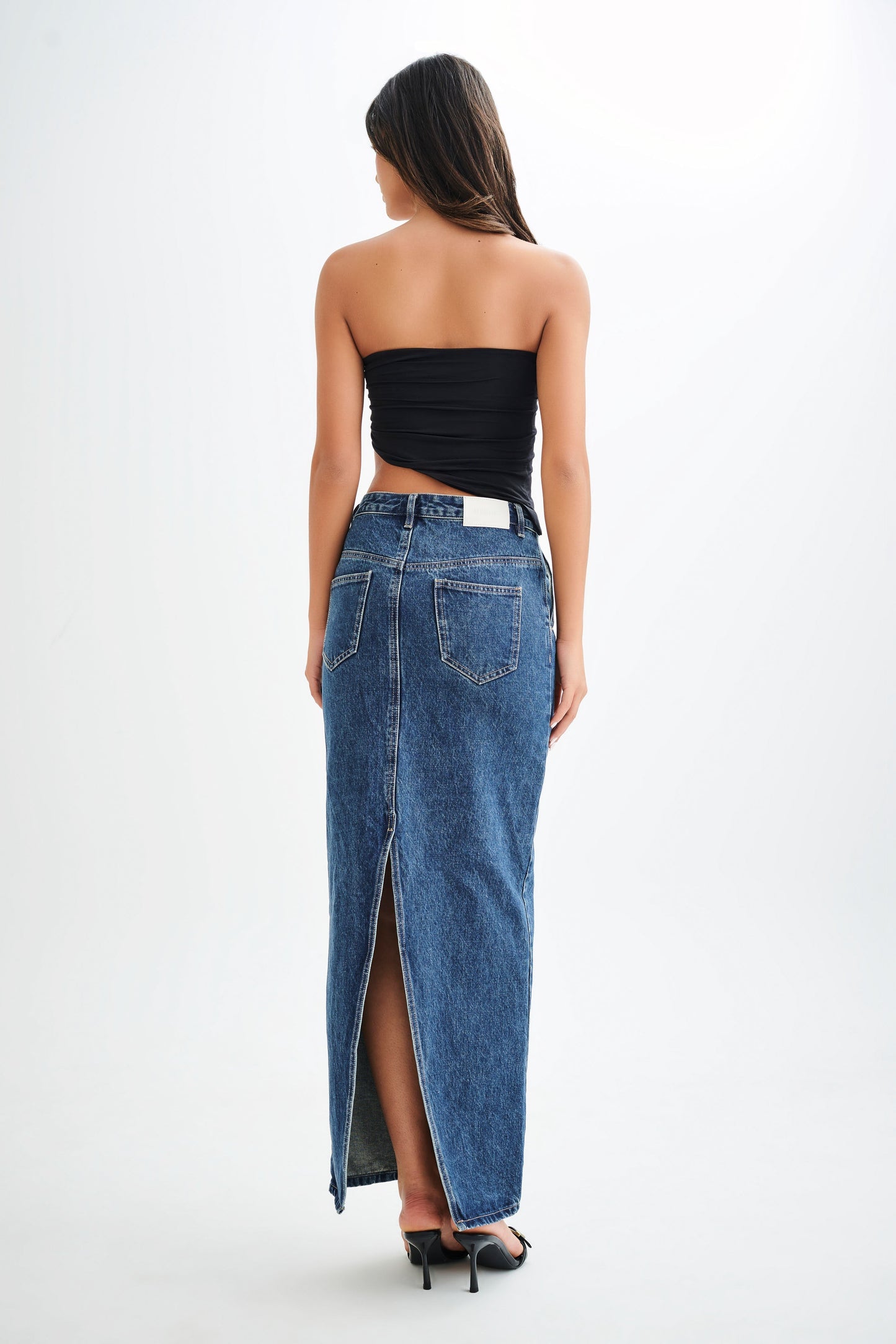 Top sans bretelles Donata Slinky - Noir