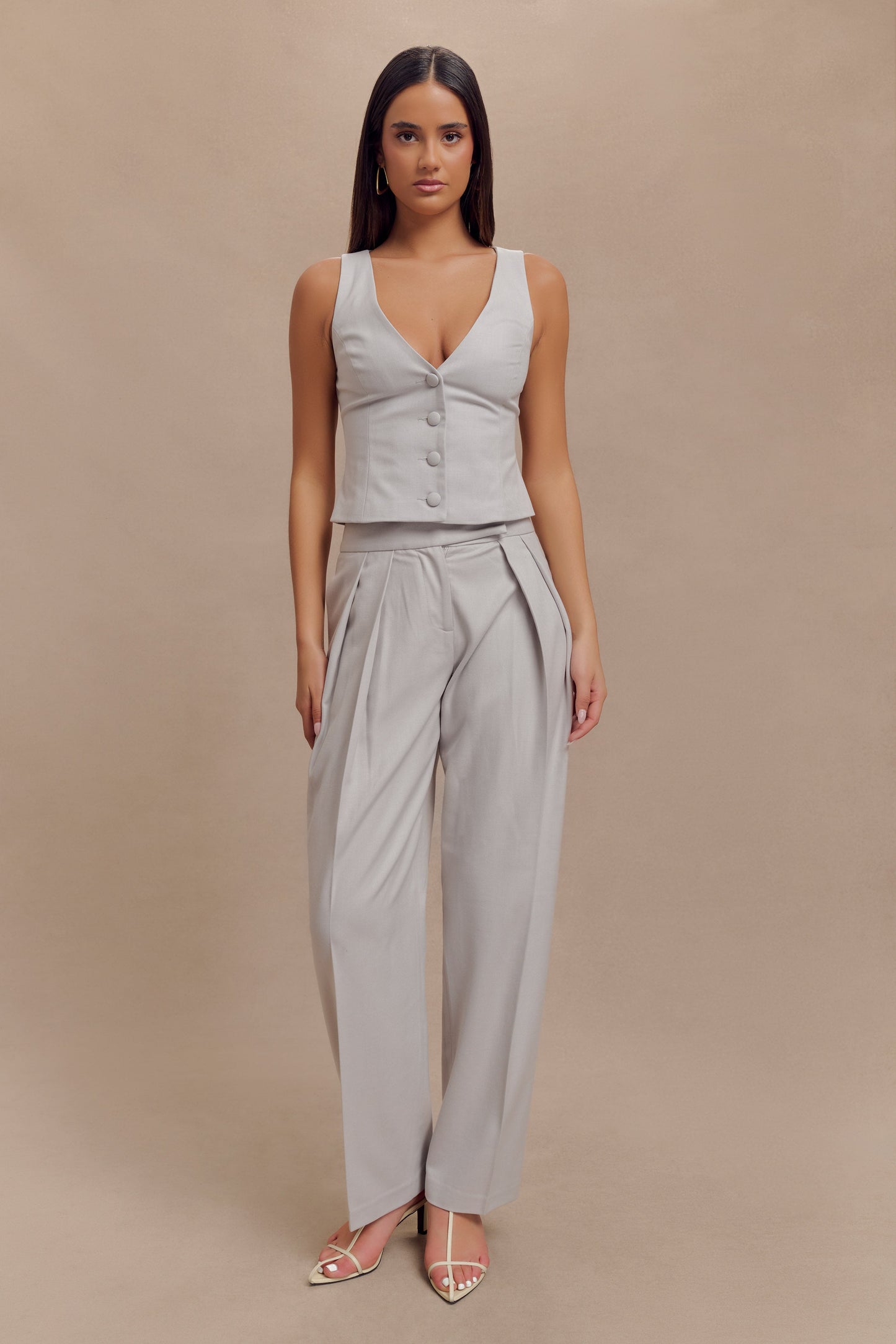 Gilet de costume Aspen - Gris