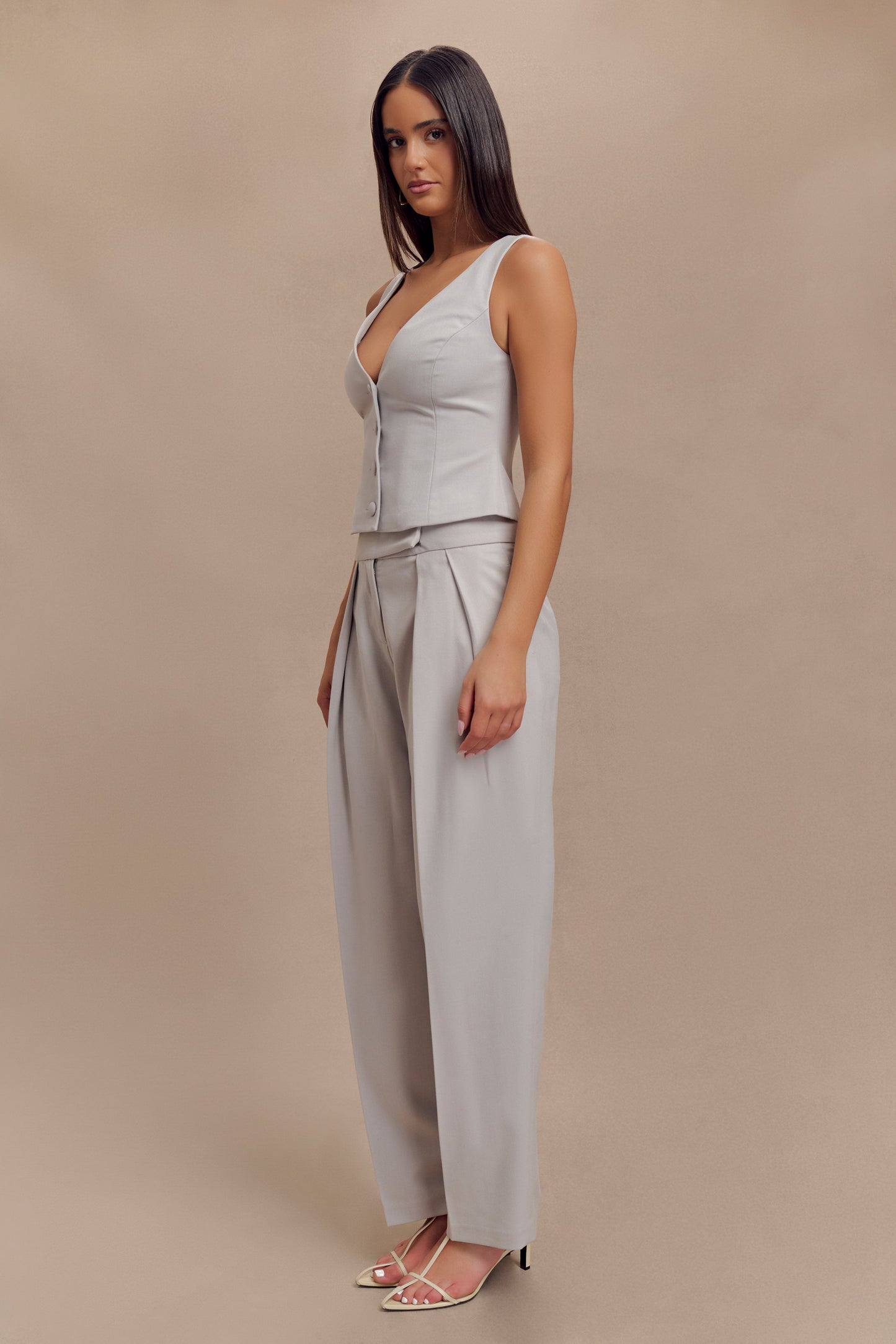Gilet de costume Aspen - Gris