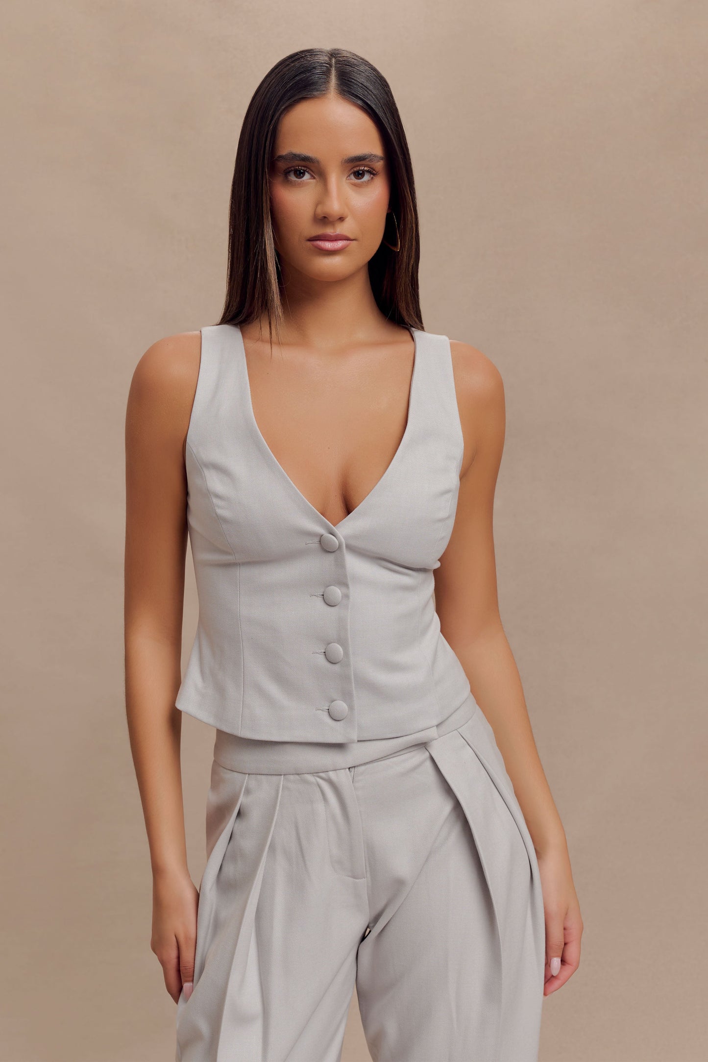 Gilet de costume Aspen - Gris