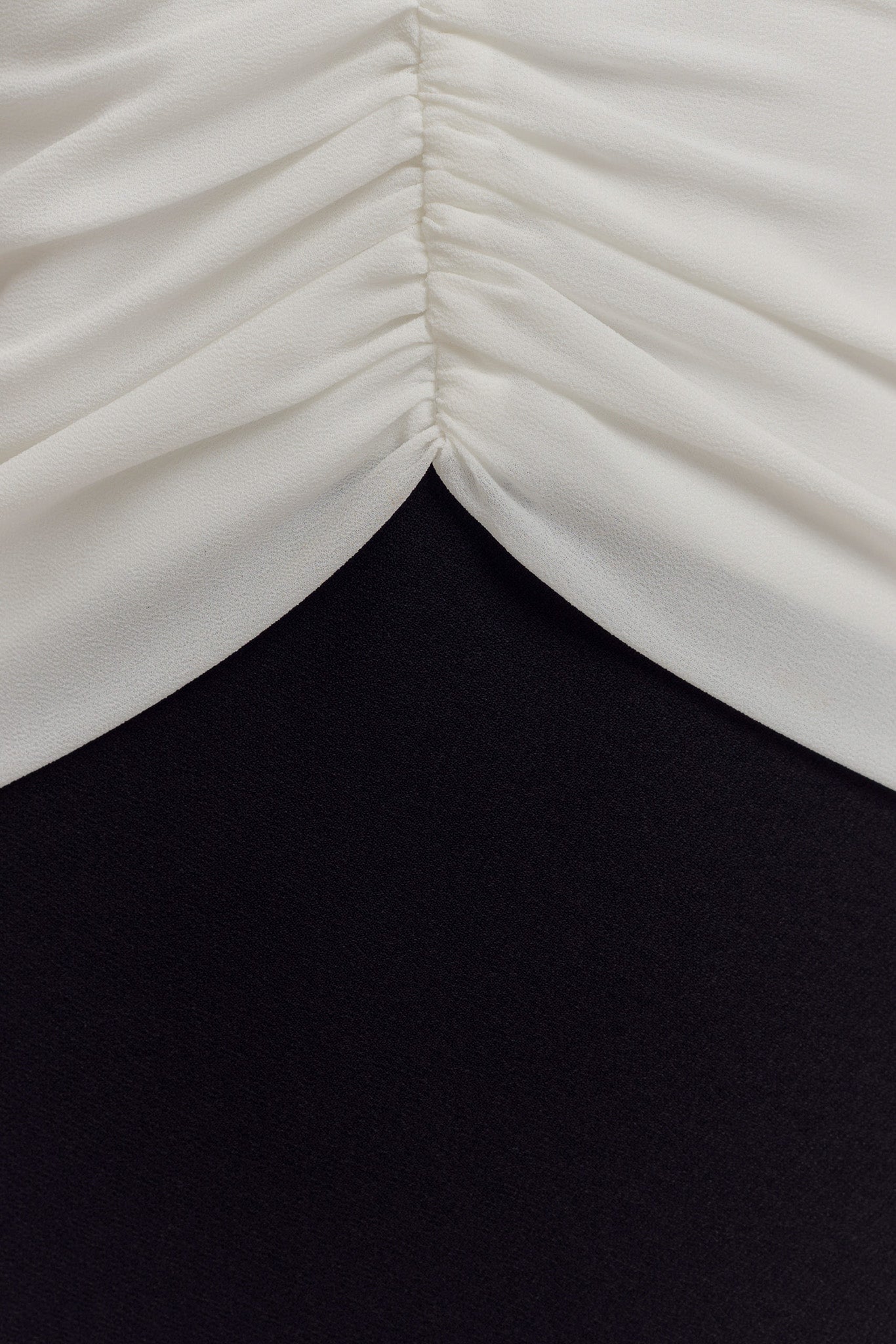 Robe Maxi Contrastée Monique - Noir