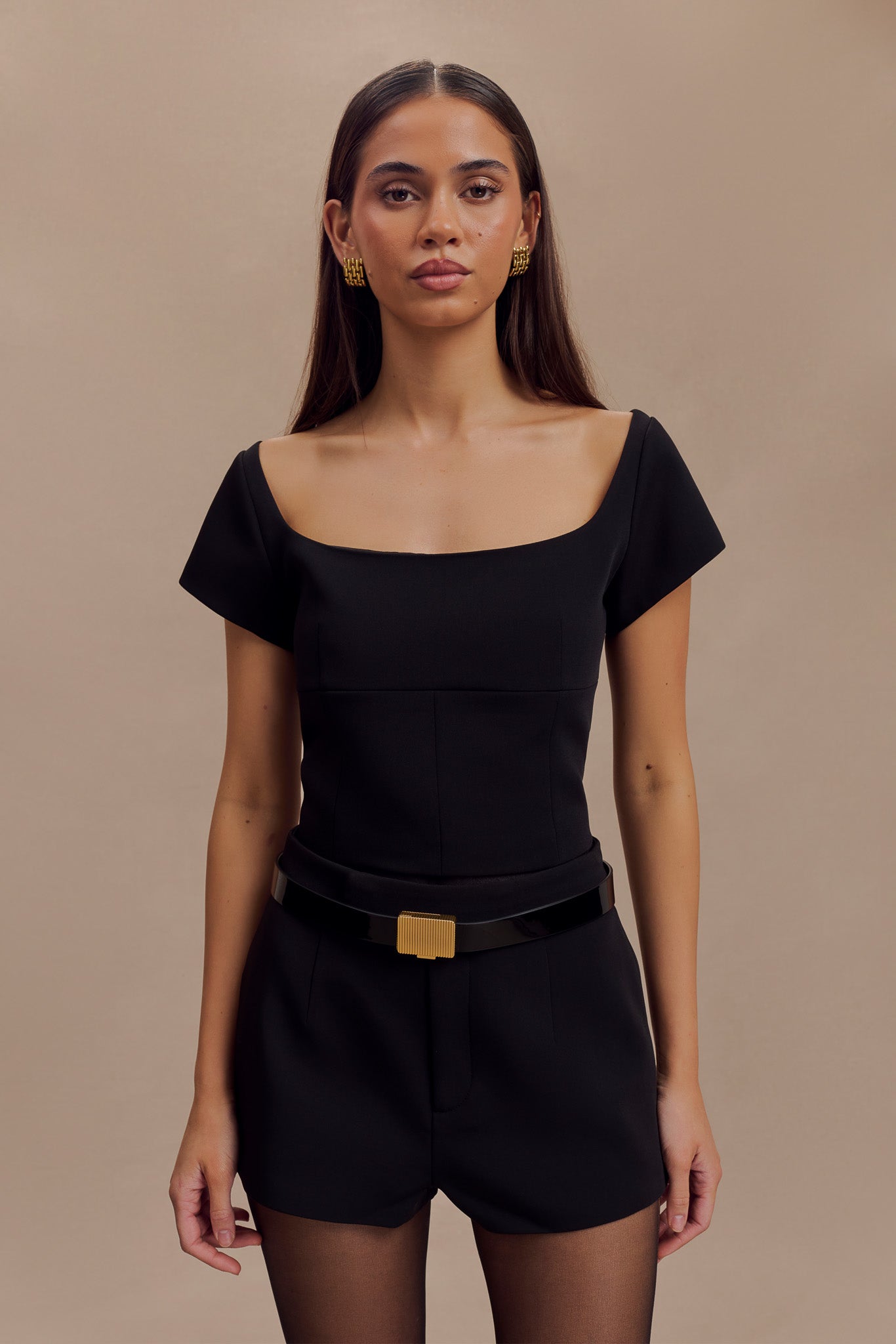 Short Celeste Hot Pant - Noir