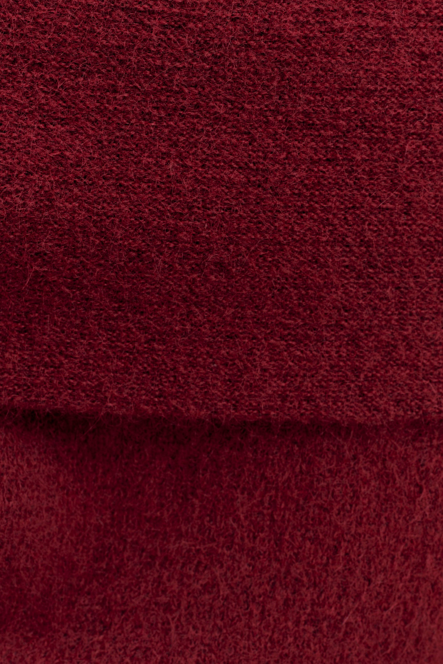 Jupe Maxi Tricotée Charlotte avec Superposition - Merlot