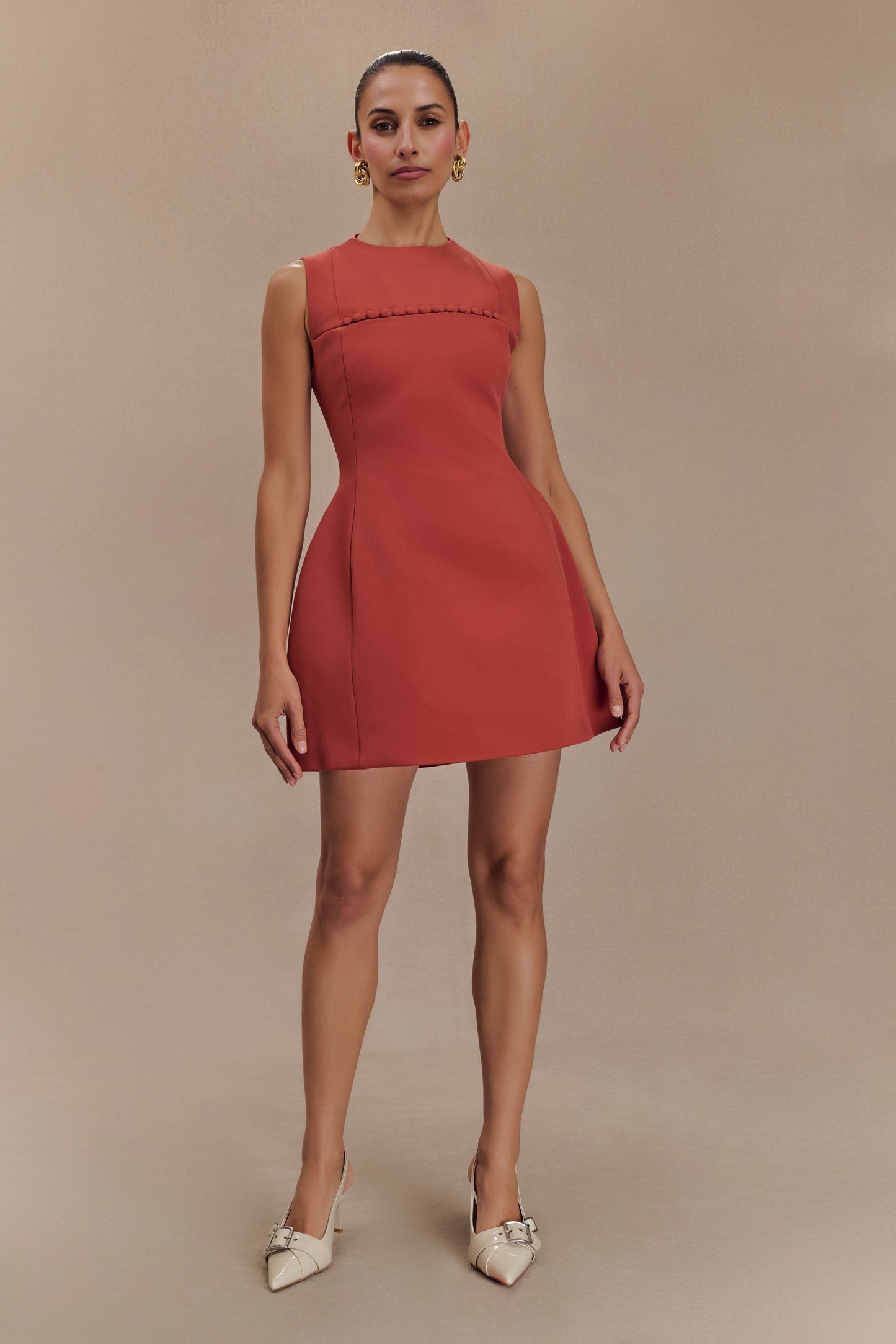 Mini-robe tailleur Winona avec découpes - Chilli