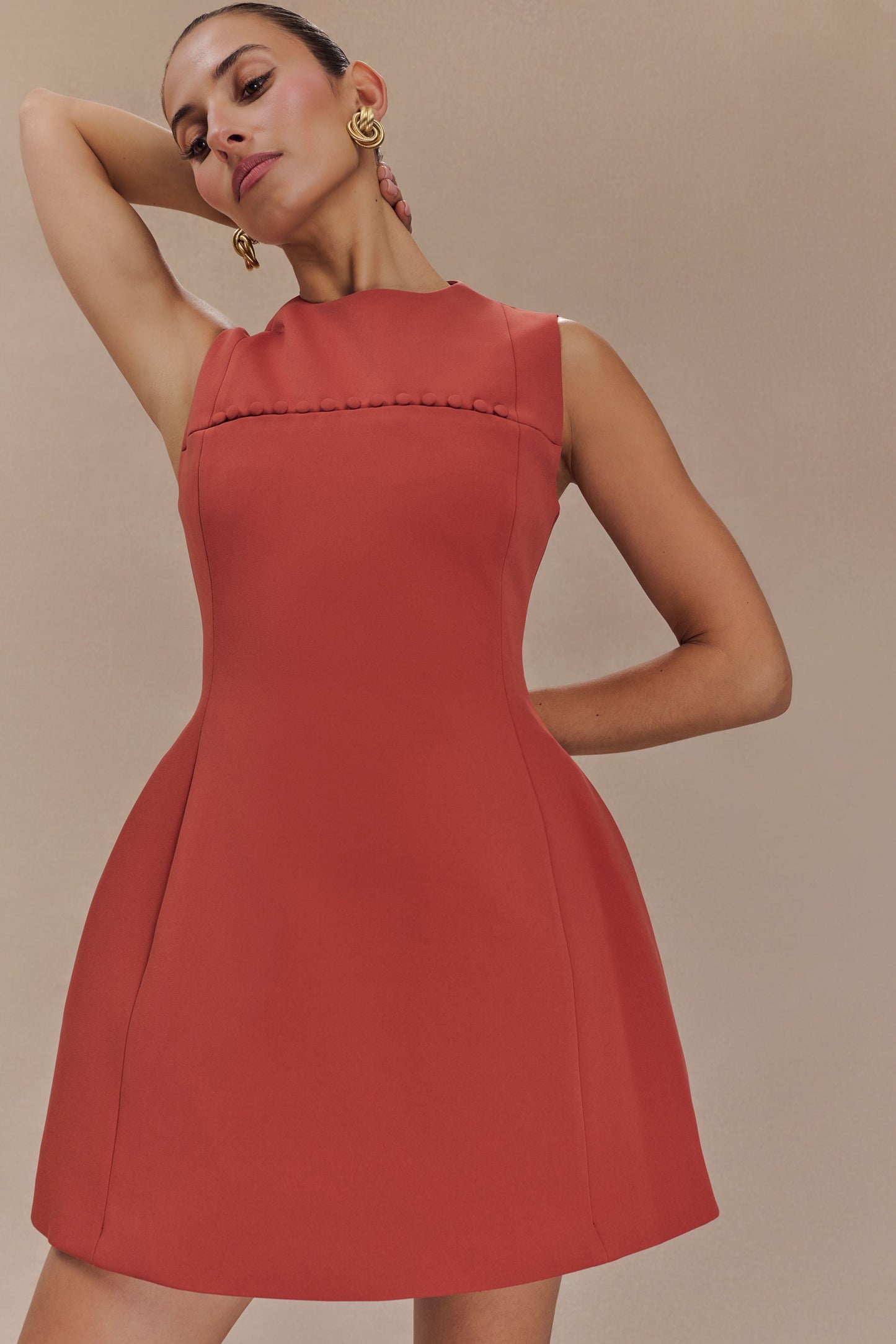Mini-robe tailleur Winona avec découpes - Chilli