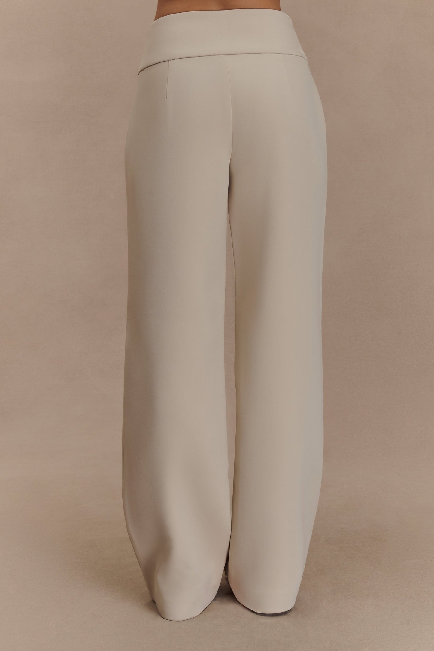 Pantalon tailleur droit Lindie - Sable