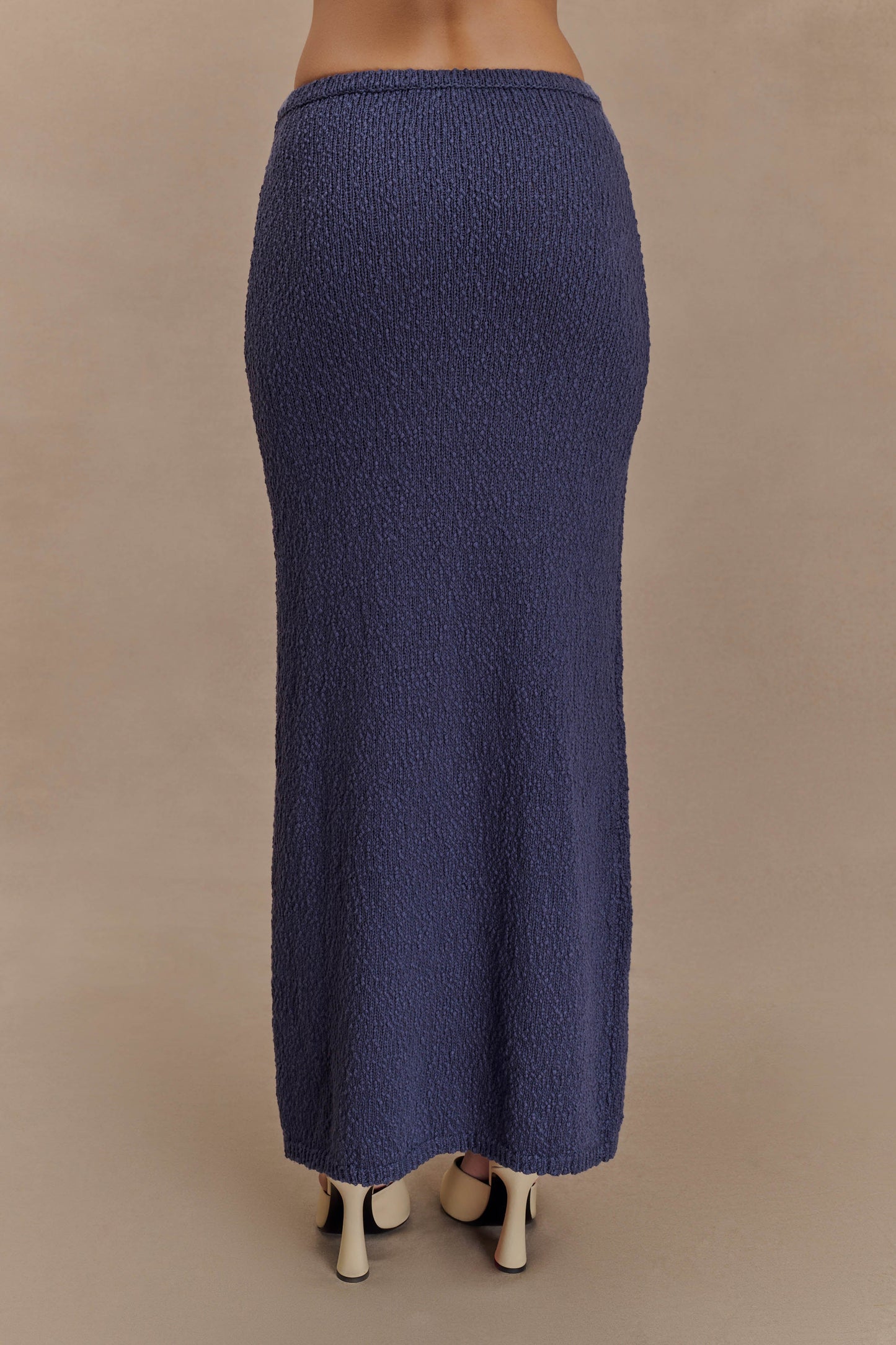 Jupe Maxi Boucle Moira - Acier