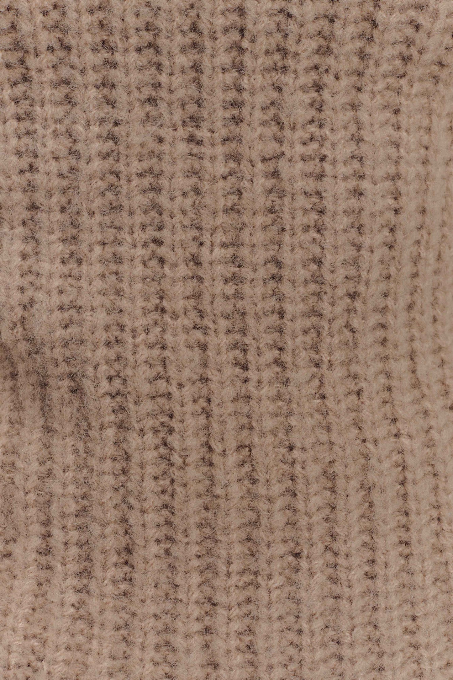 Candice Pull en Tricot Oversize à Décolleté dans le Dos - Gris Perle