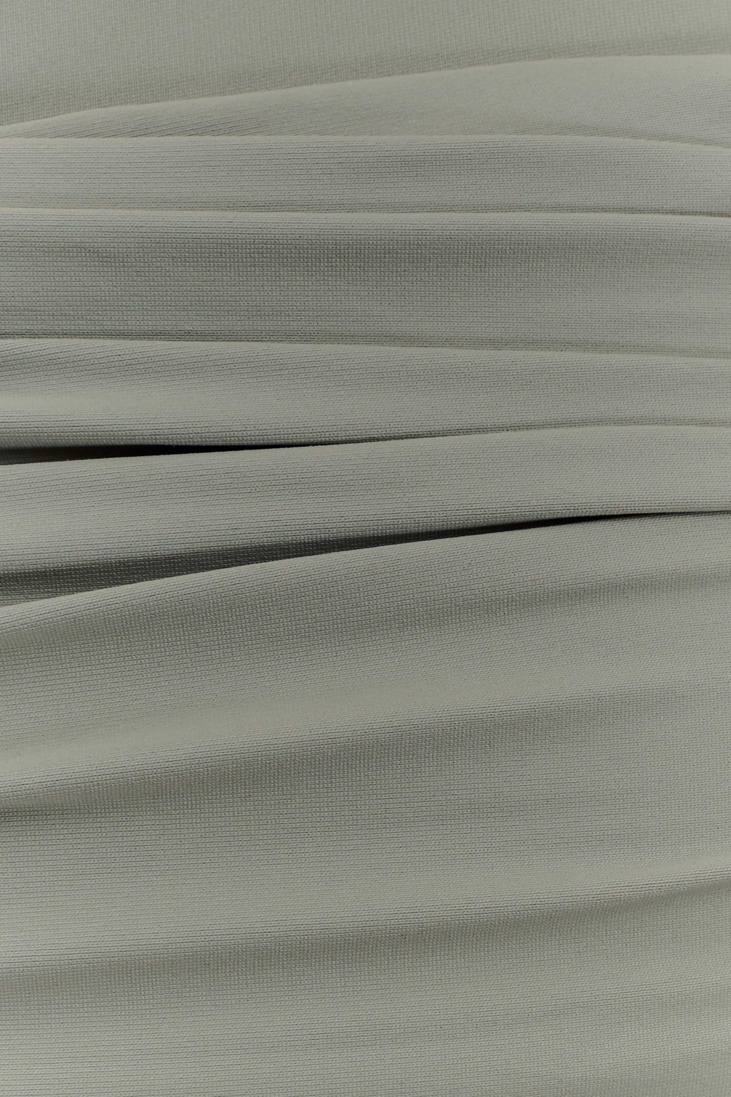 Sera Haut en nylon recyclé à une épaule avec drapé - Basil
