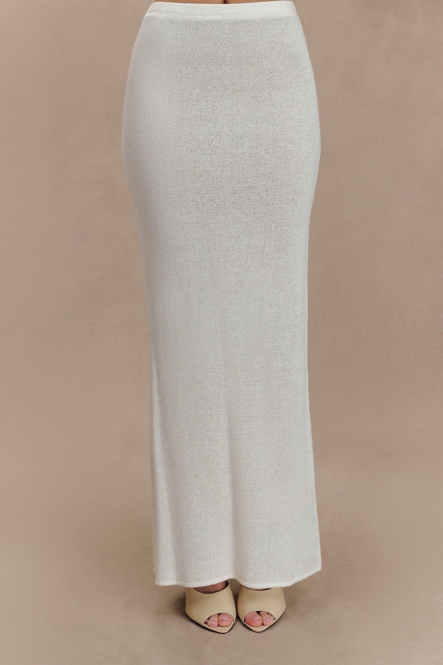 Jupe Maxi Tricot Phoebe - Ivoire