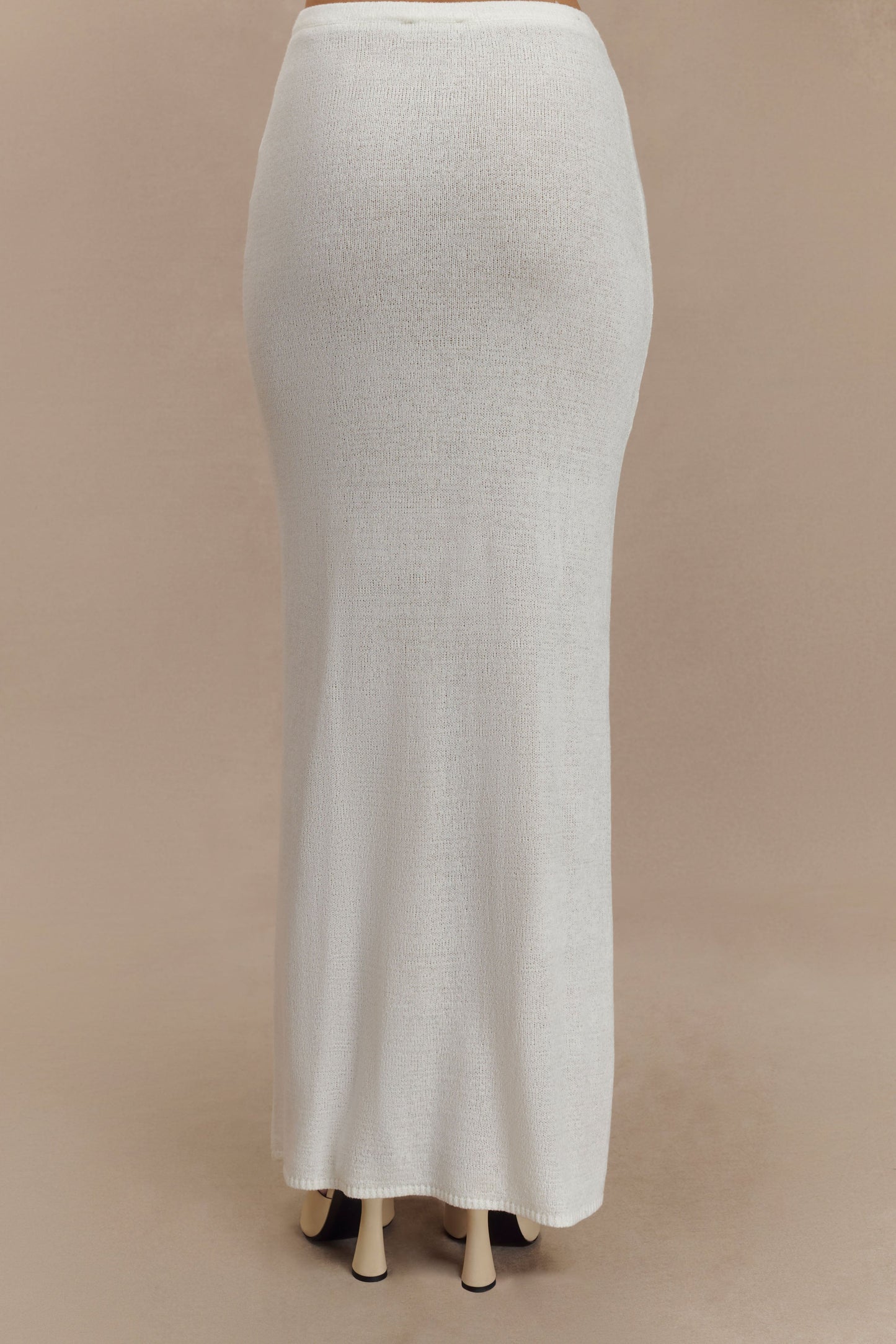 Jupe Maxi Tricot Phoebe - Ivoire