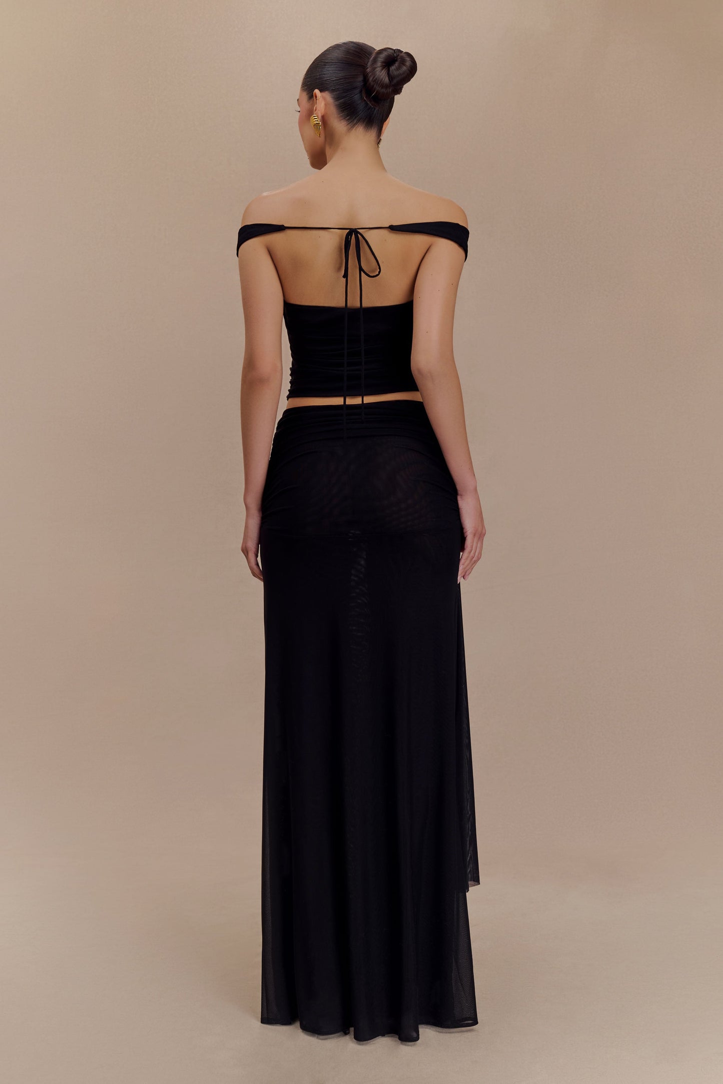Jupe Maxi en Maille Arna - Noir