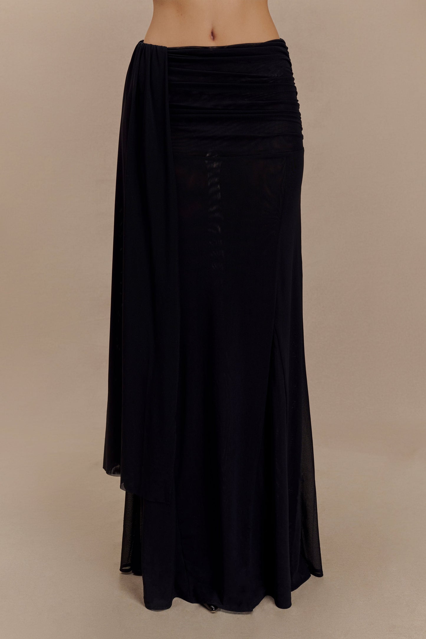 Jupe Maxi en Maille Arna - Noir