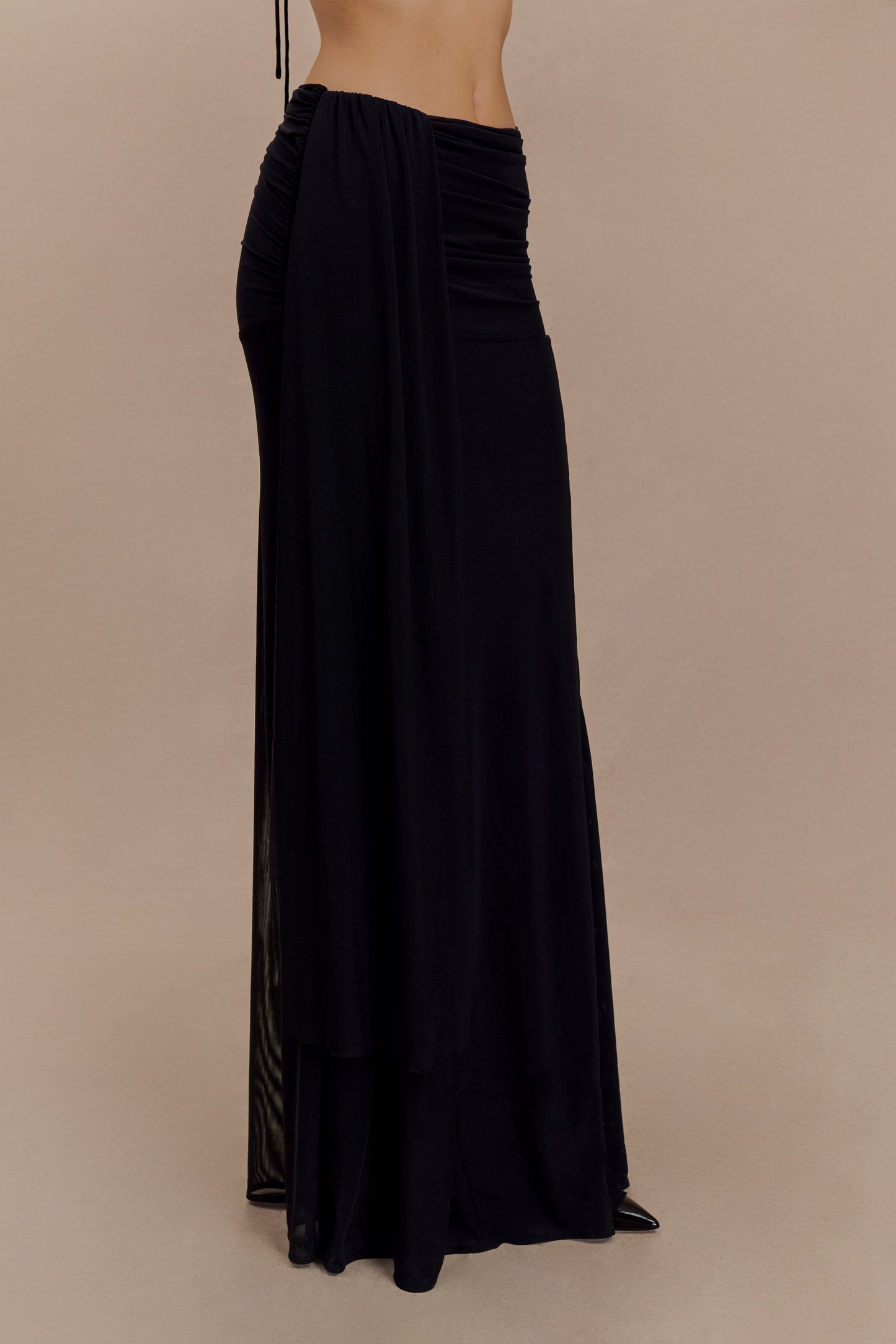 Jupe Maxi en Maille Arna - Noir