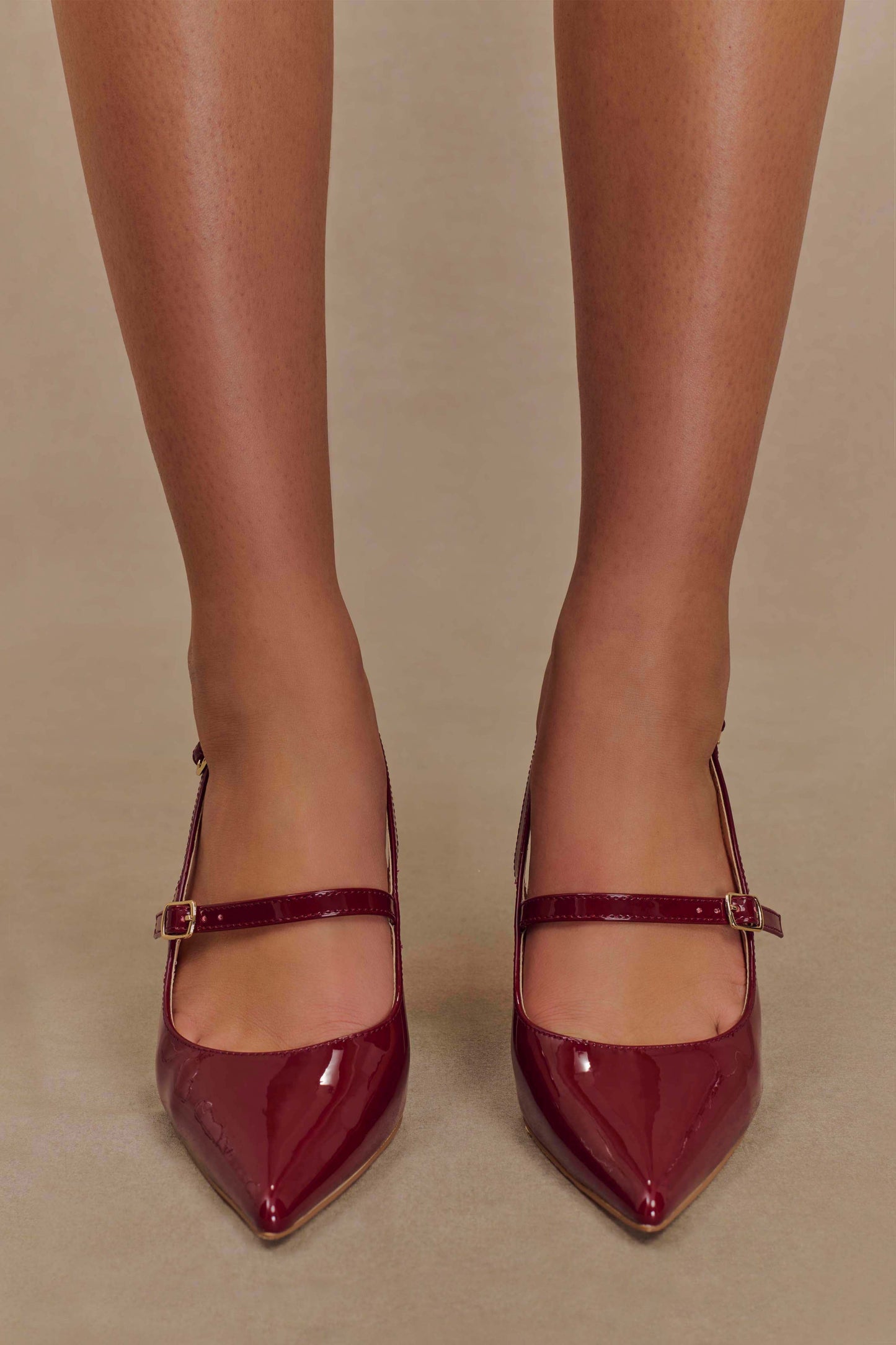 Talons pointés Valerie - Rouge