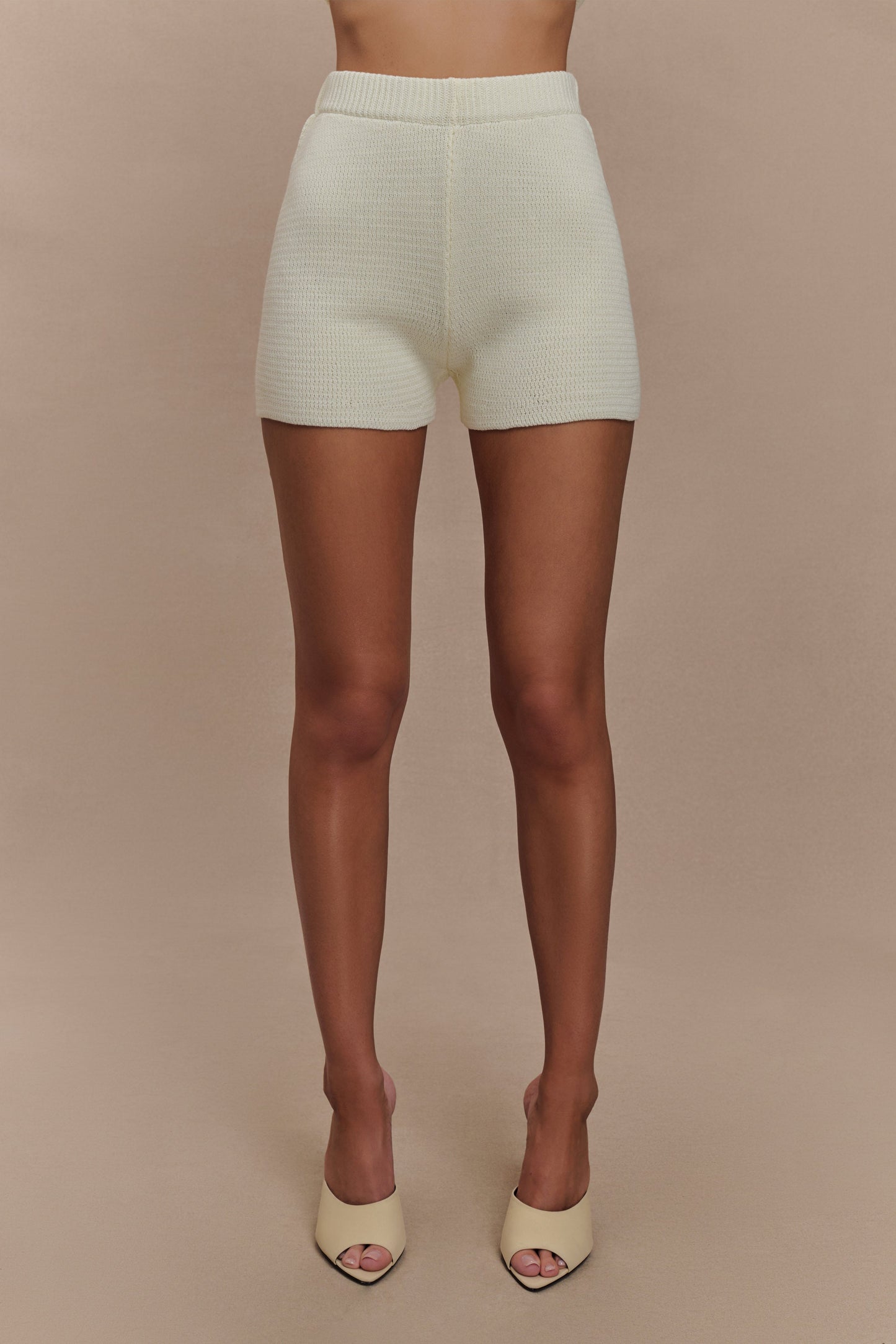 Noah - Short en Tricot - Ivoire