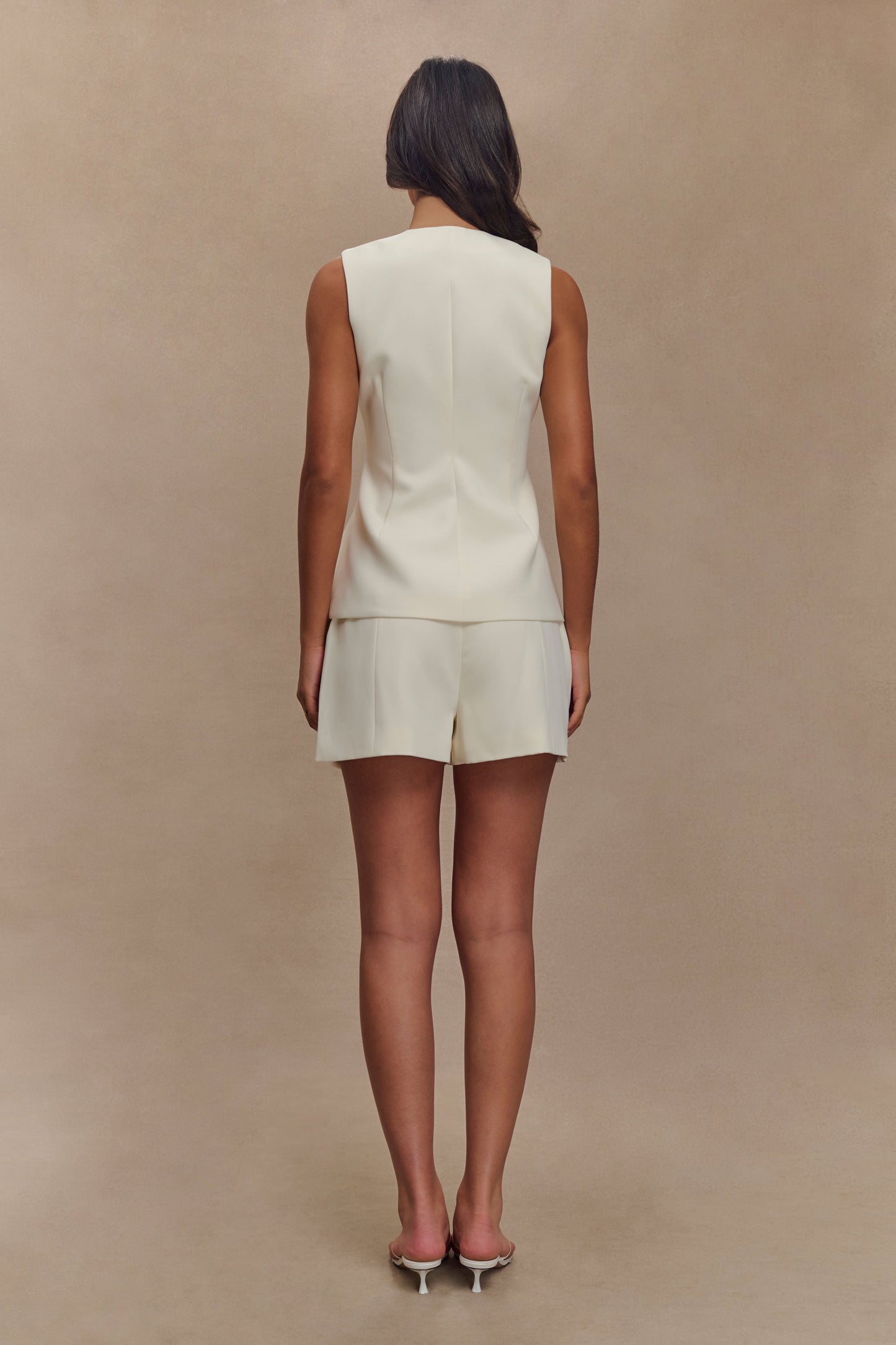 Pantalon court Korrie - Ivoire