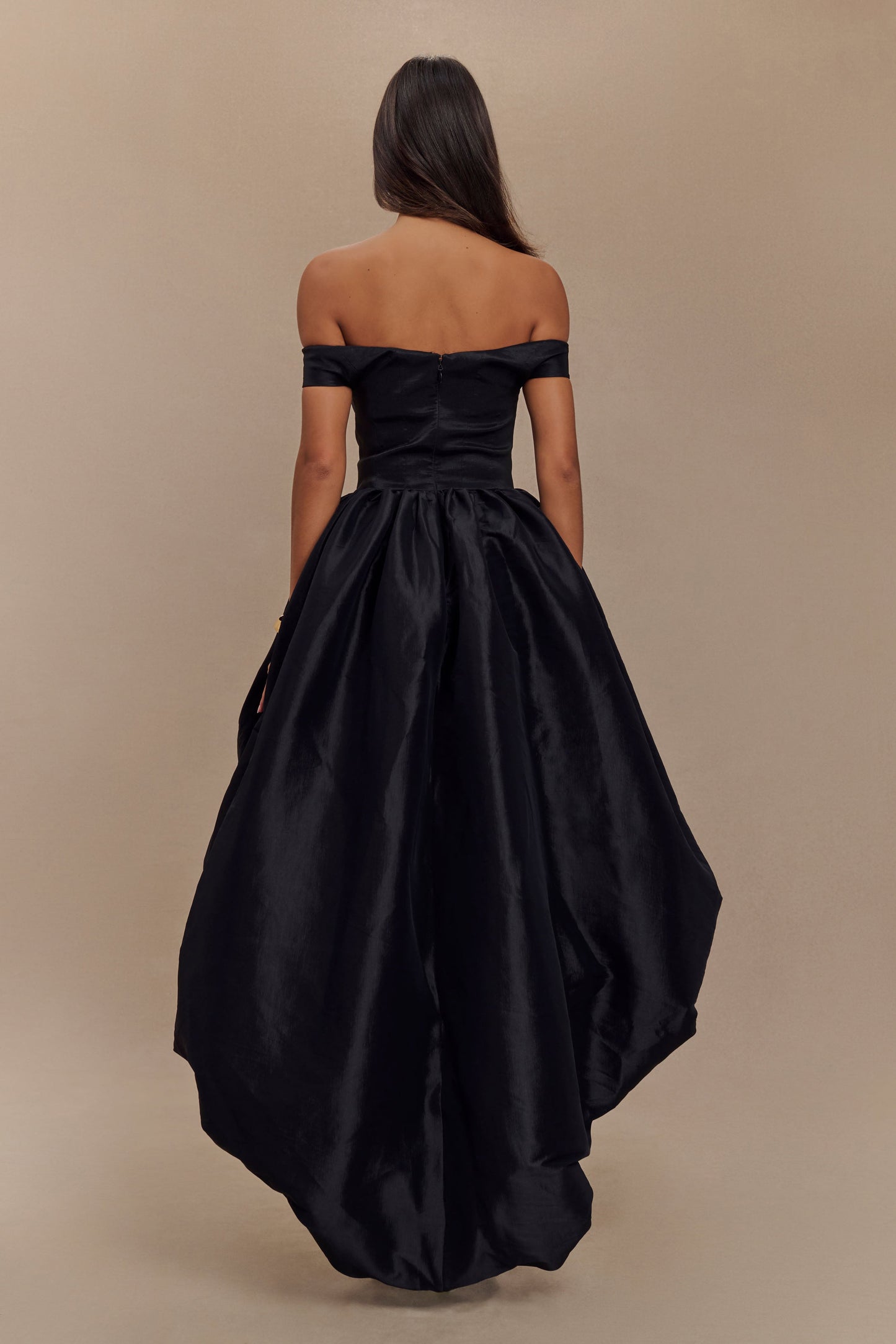 Robe Maxi Bulle Amelia - Noire