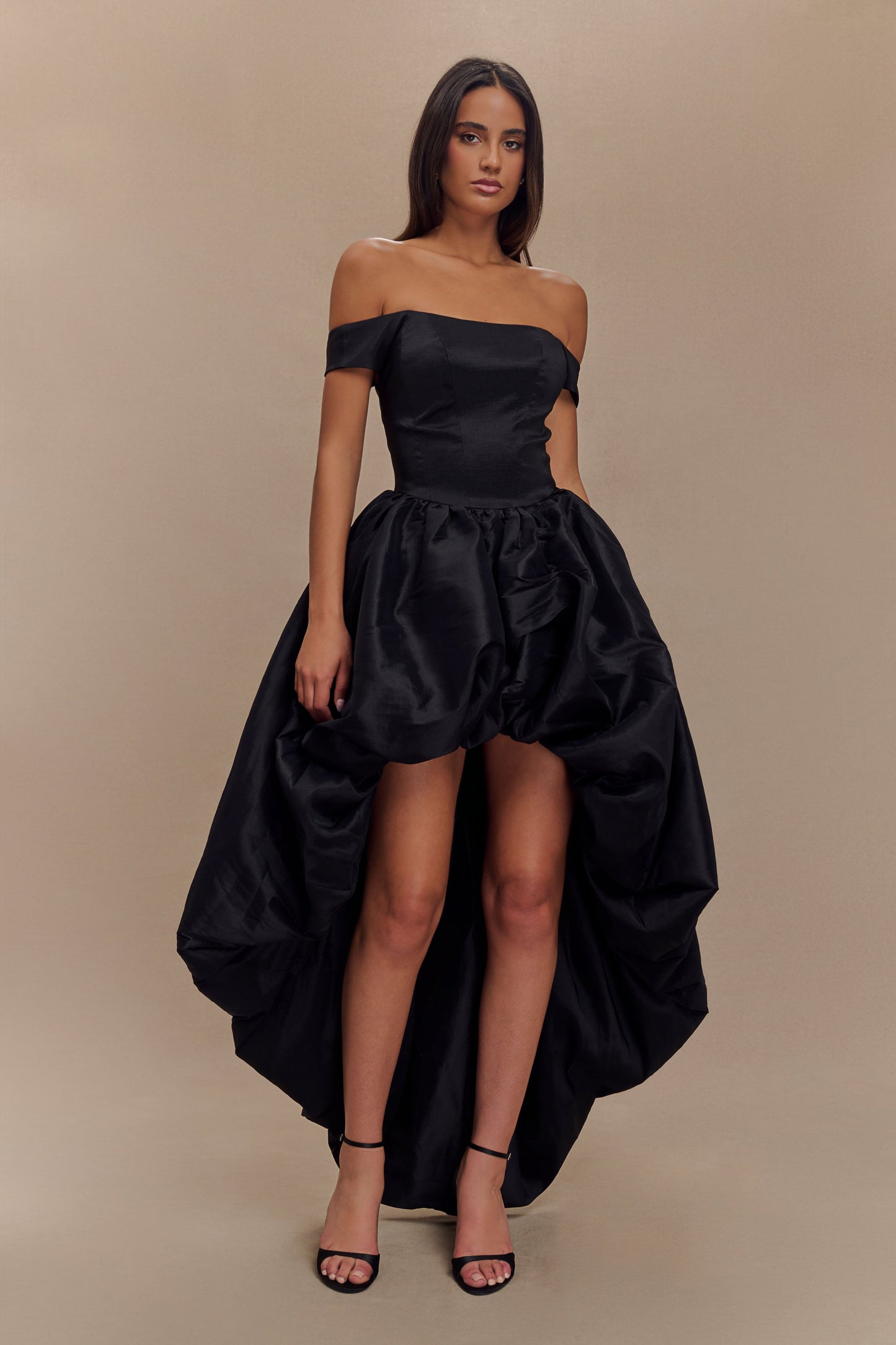 Robe Maxi Bulle Amelia - Noire