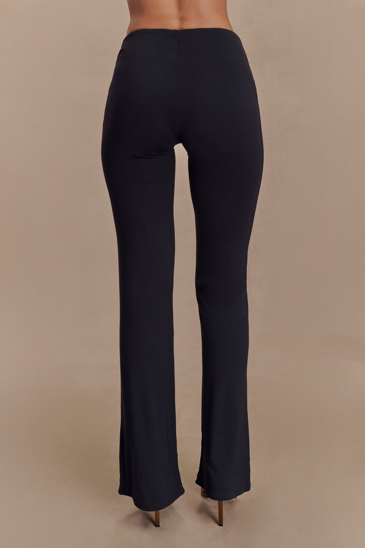 Pantalon droit en modal Preston - Noir