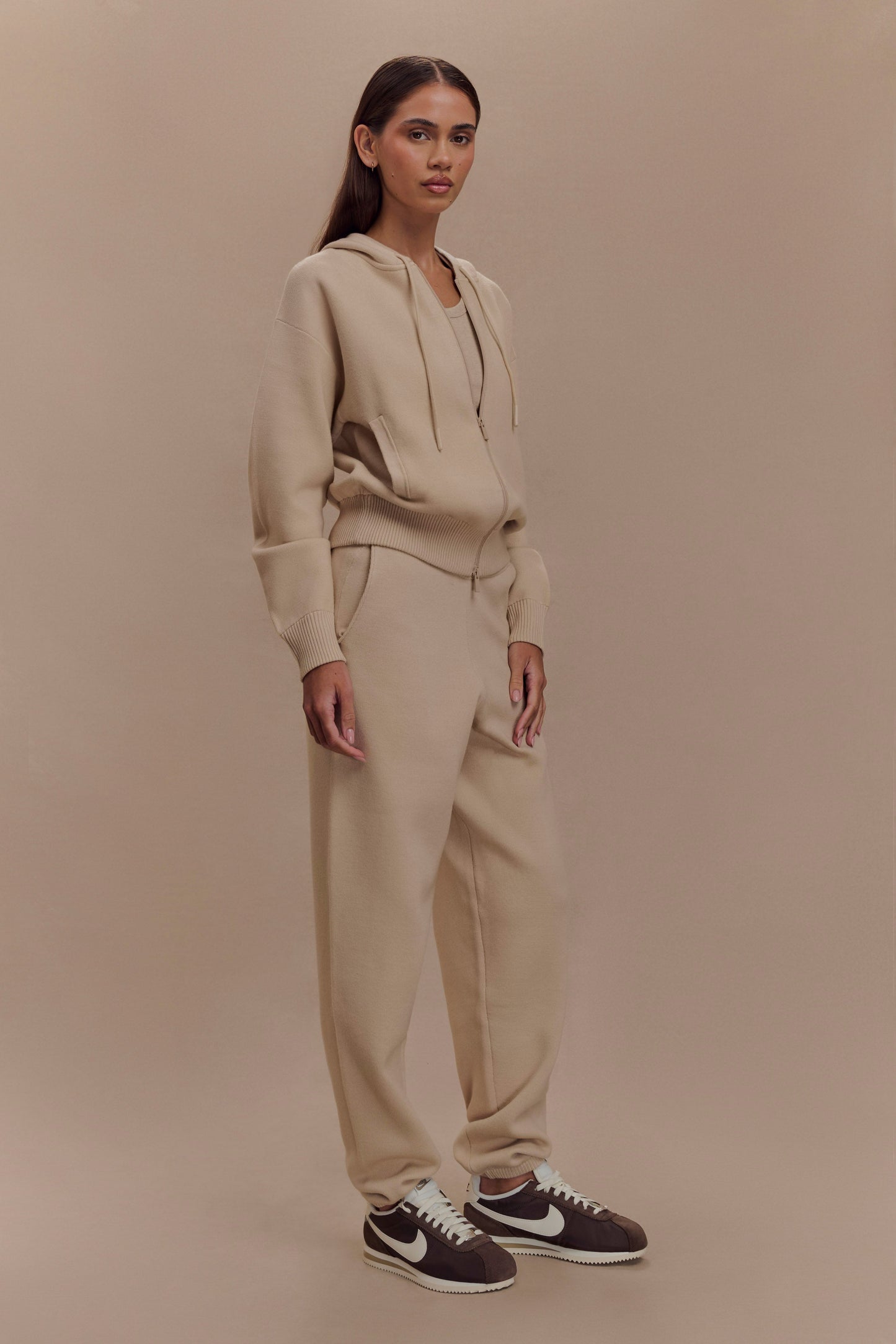 Jogging en tricot Sami - Camel