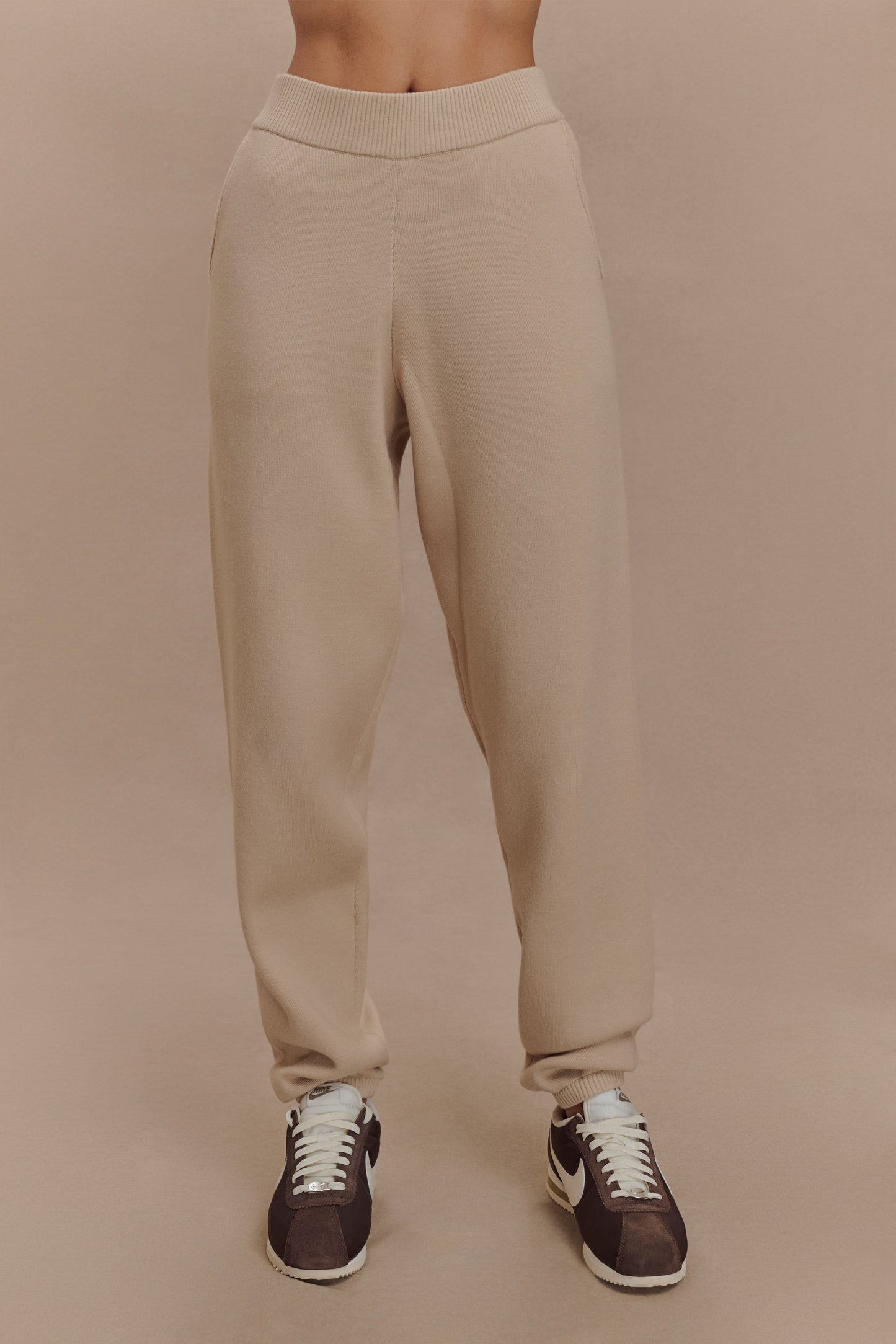 Jogging en tricot Sami - Camel