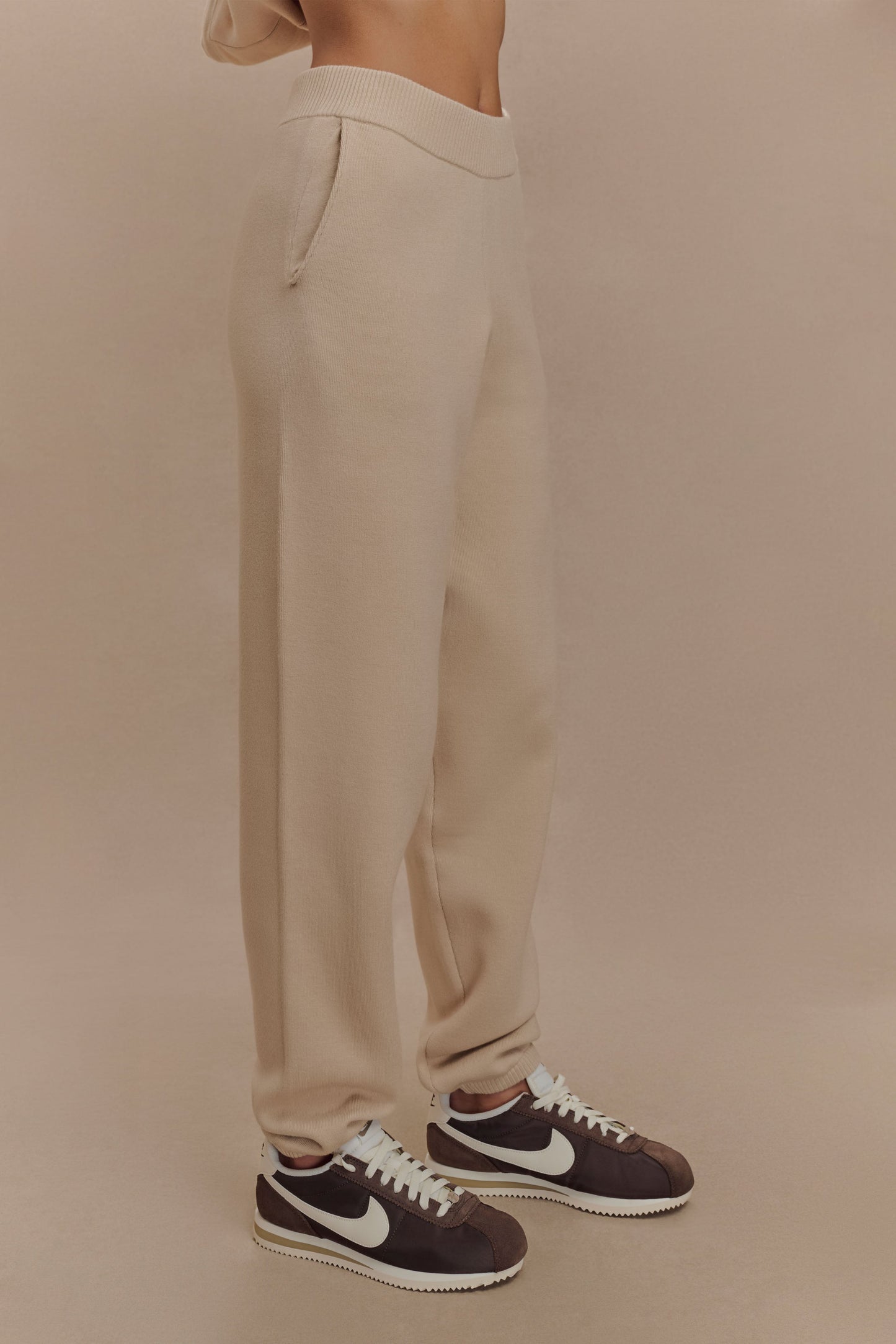 Jogging en tricot Sami - Camel