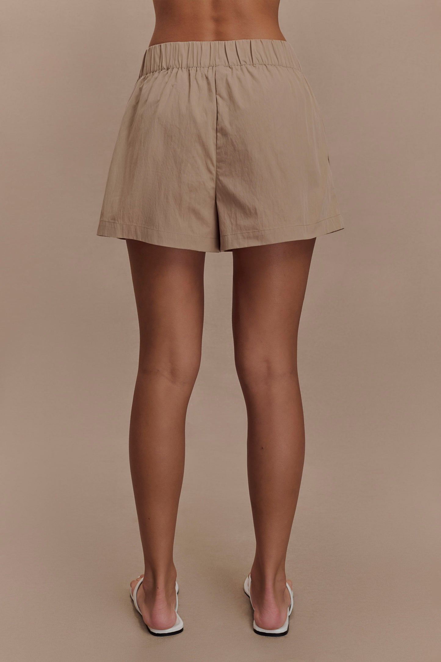 Shorts décontractés en coton Johanna - Sable