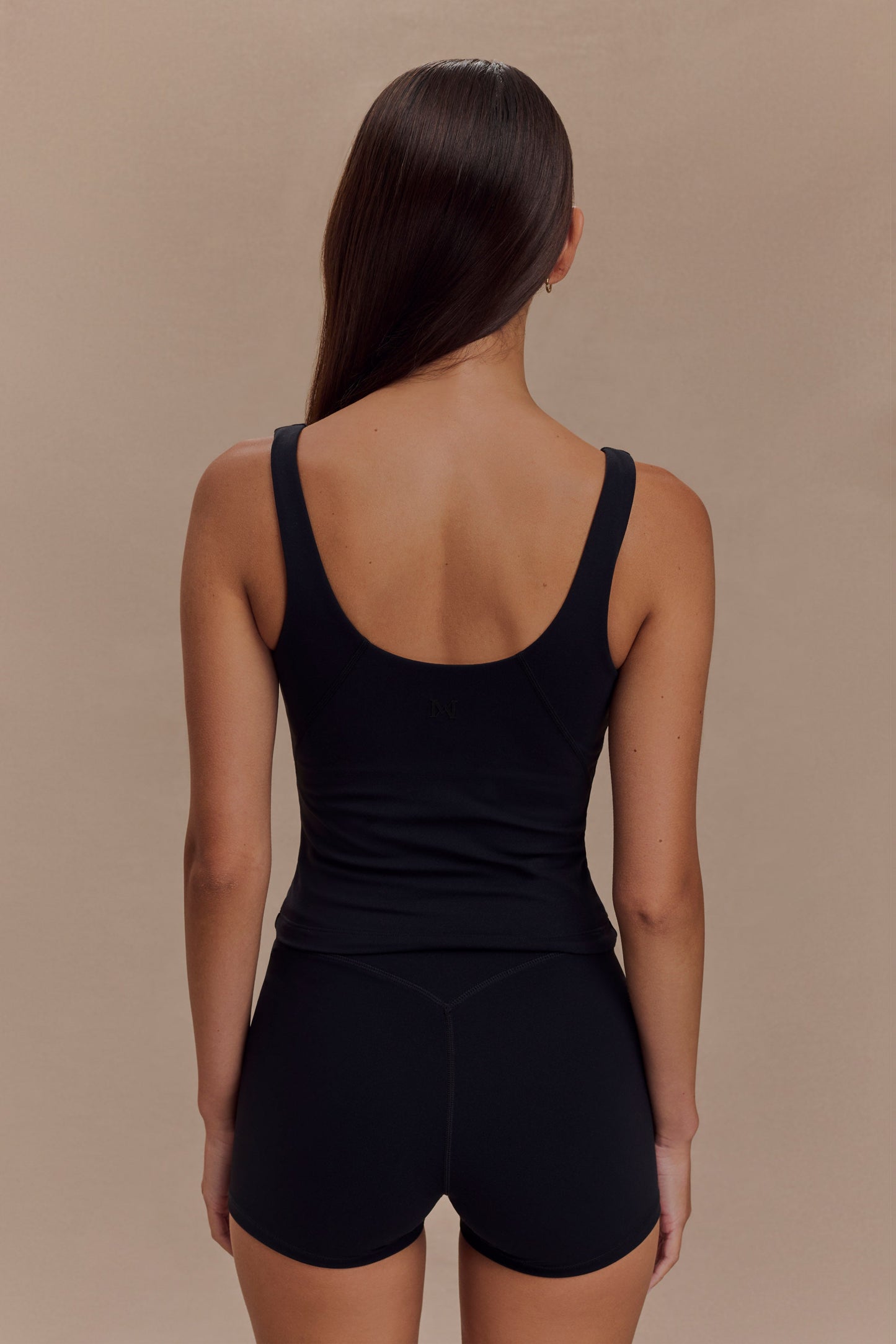 Top de yoga Alexandra - Noir