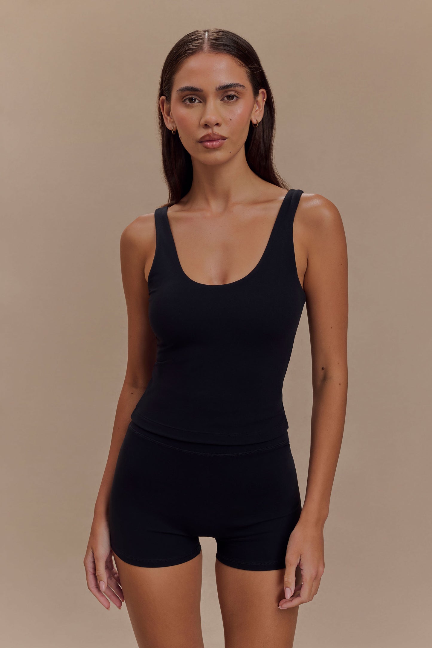 Top de yoga Alexandra - Noir