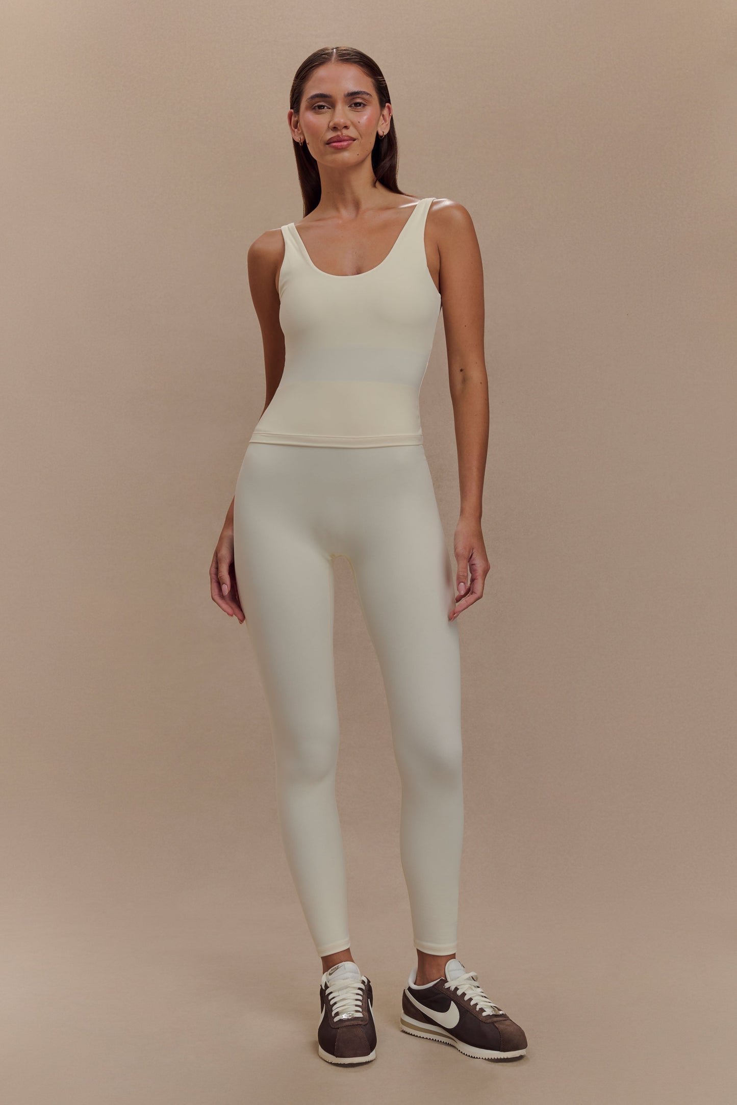 Leggings de sport Callie - Ivoire