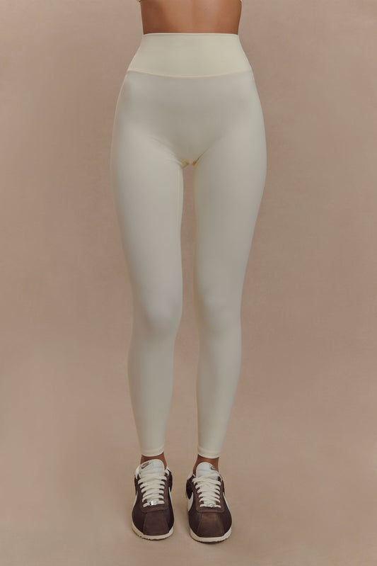 Leggings de sport Callie - Ivoire