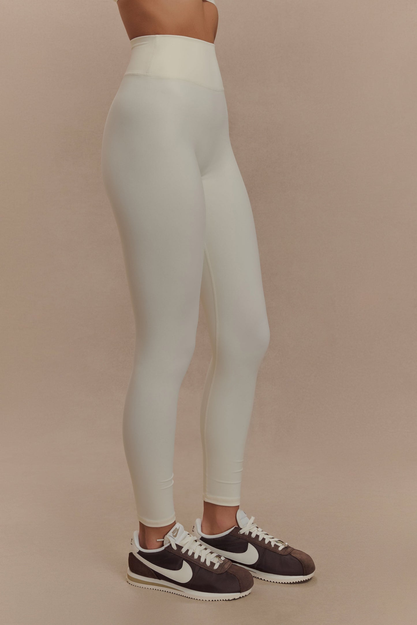 Leggings de sport Callie - Ivoire