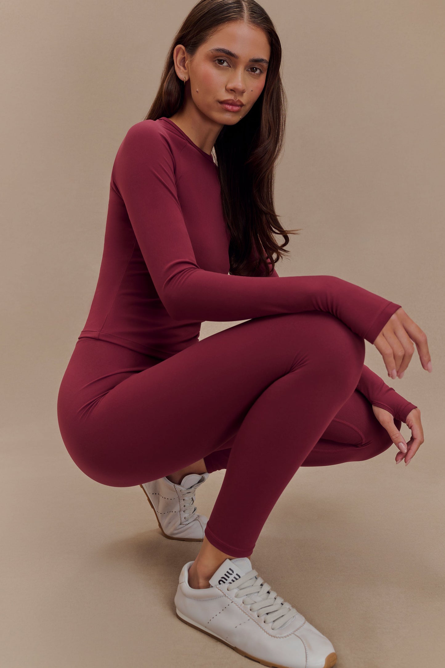 Leggings de sport Callie - Bourgogne