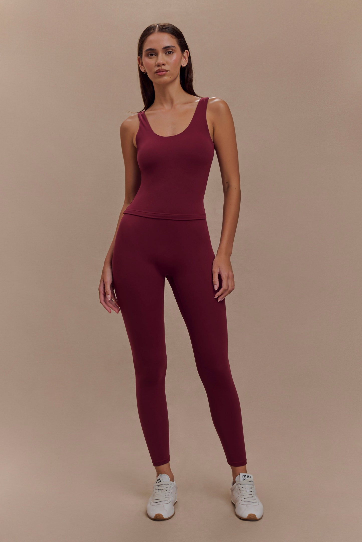 Leggings de sport Callie - Bourgogne